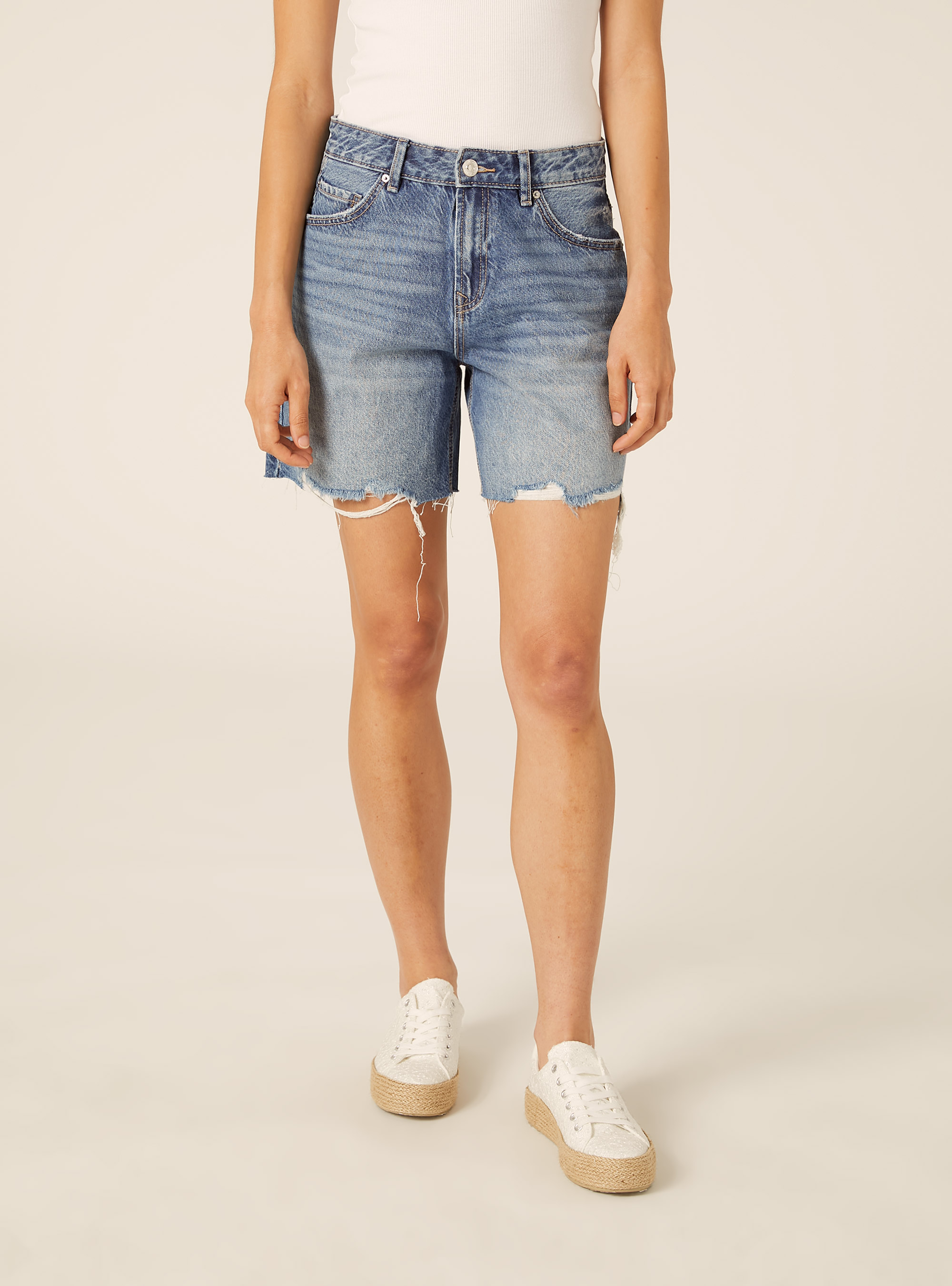 Bermuda basic, D003 MEDIUM BLUE
