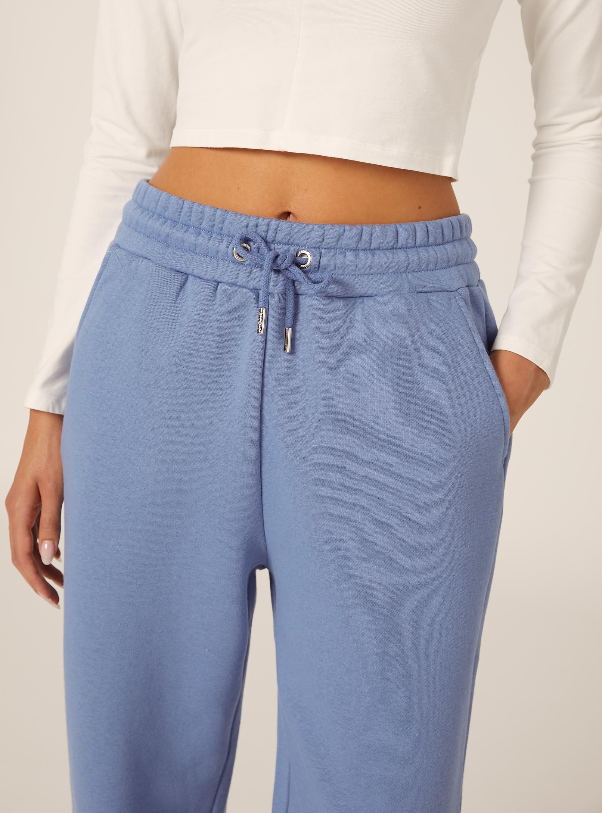 Pantalon jogger en molleton, AZ1 AZURE DARK