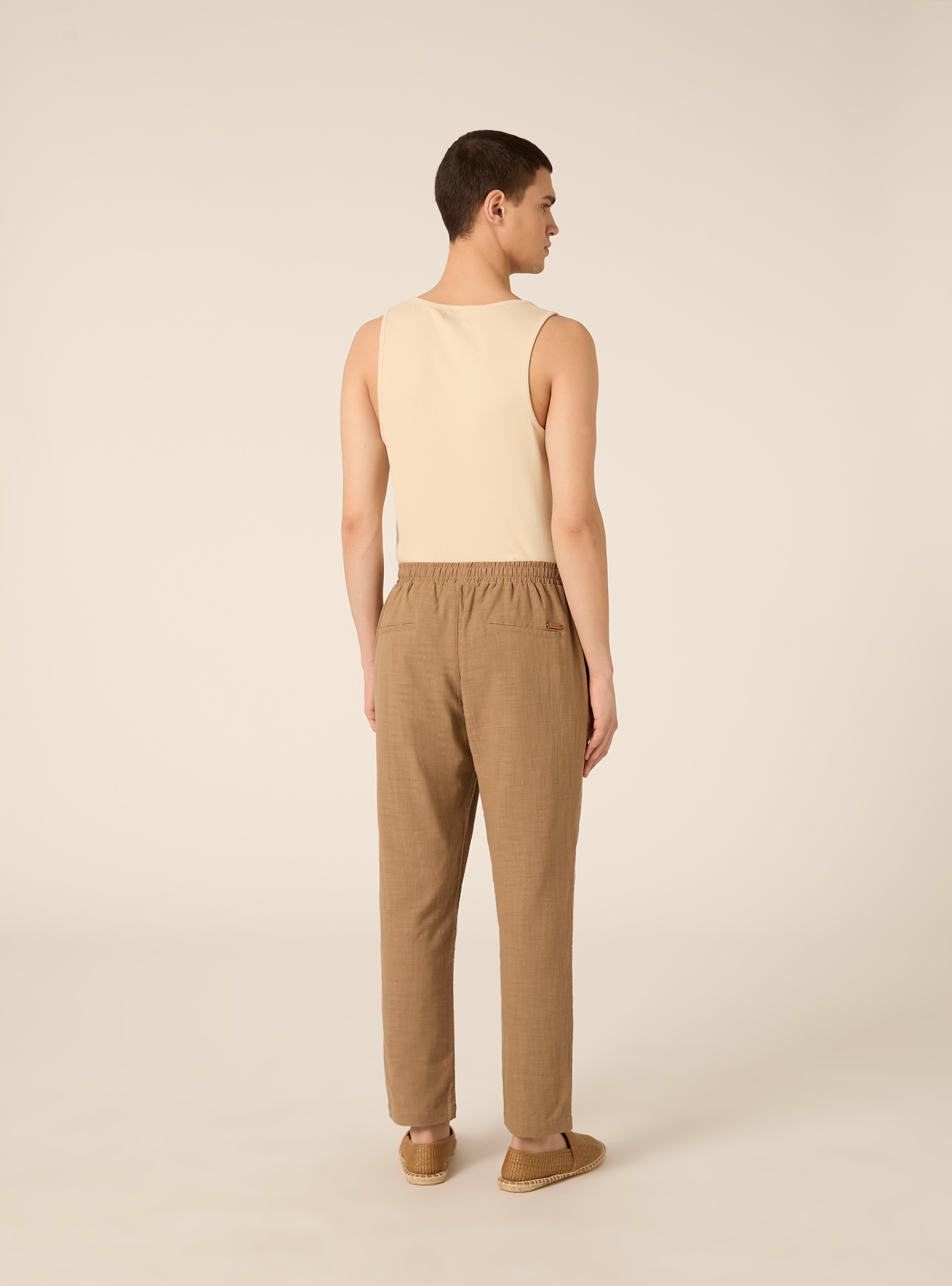 Lightweight jogger pants, BR2 BROWN MEDIUM