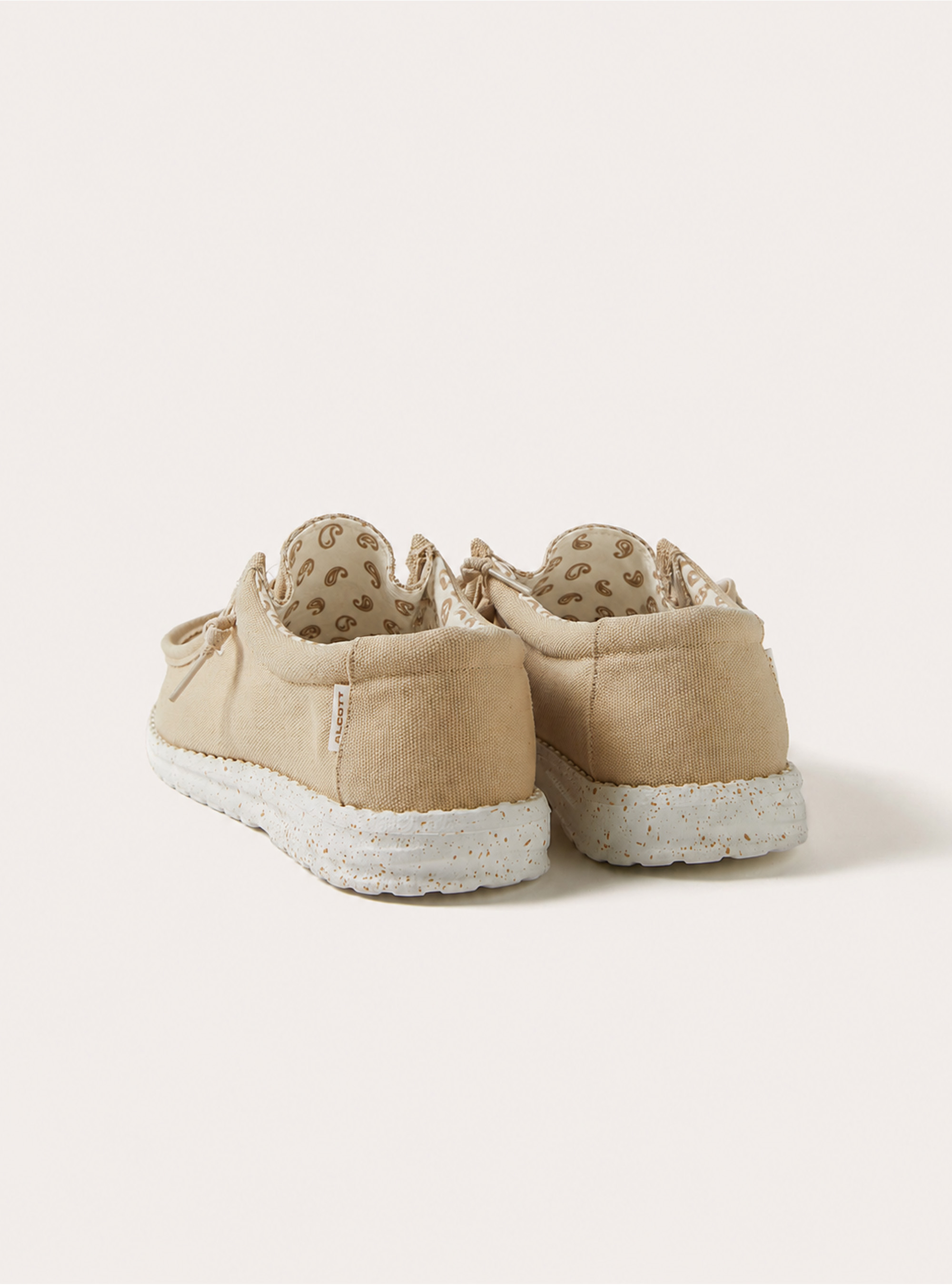 Scarpe mocassino con lacci, BG2 BEIGE MEDIUM