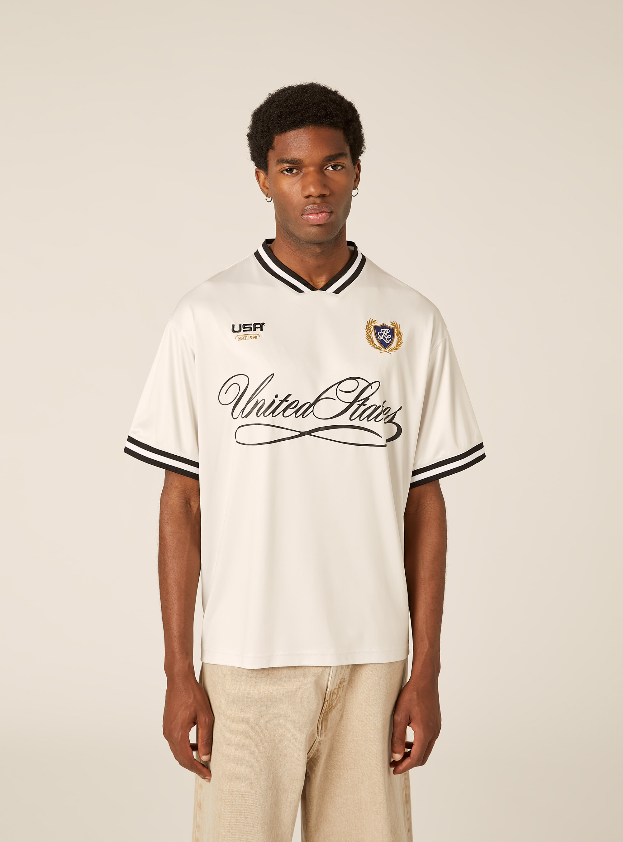 Blokecore Technical Lightweight Football Jersey, WH2 WHITE