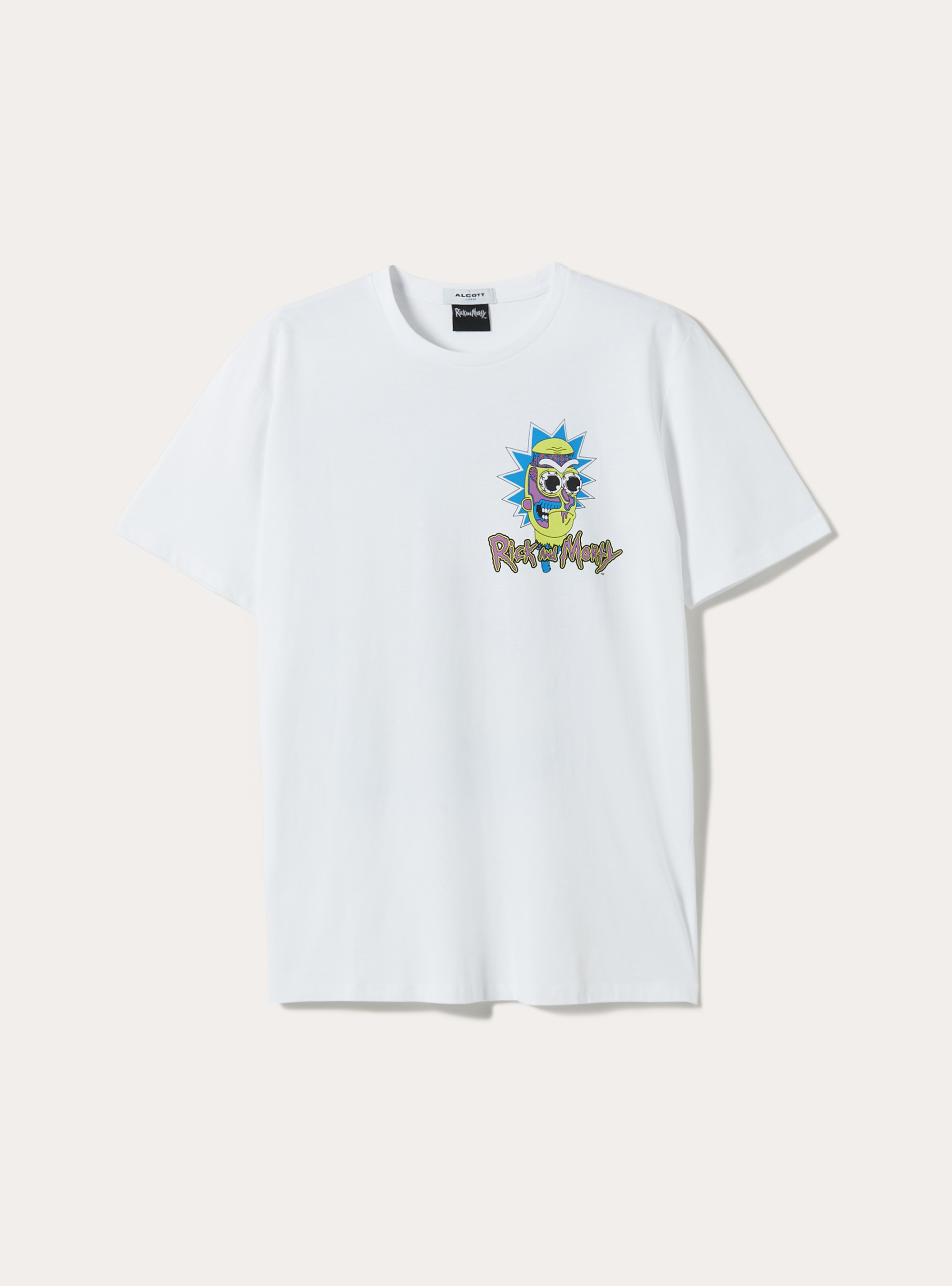 Camiseta Rick and Morty / Alcott, WH3 WHITE