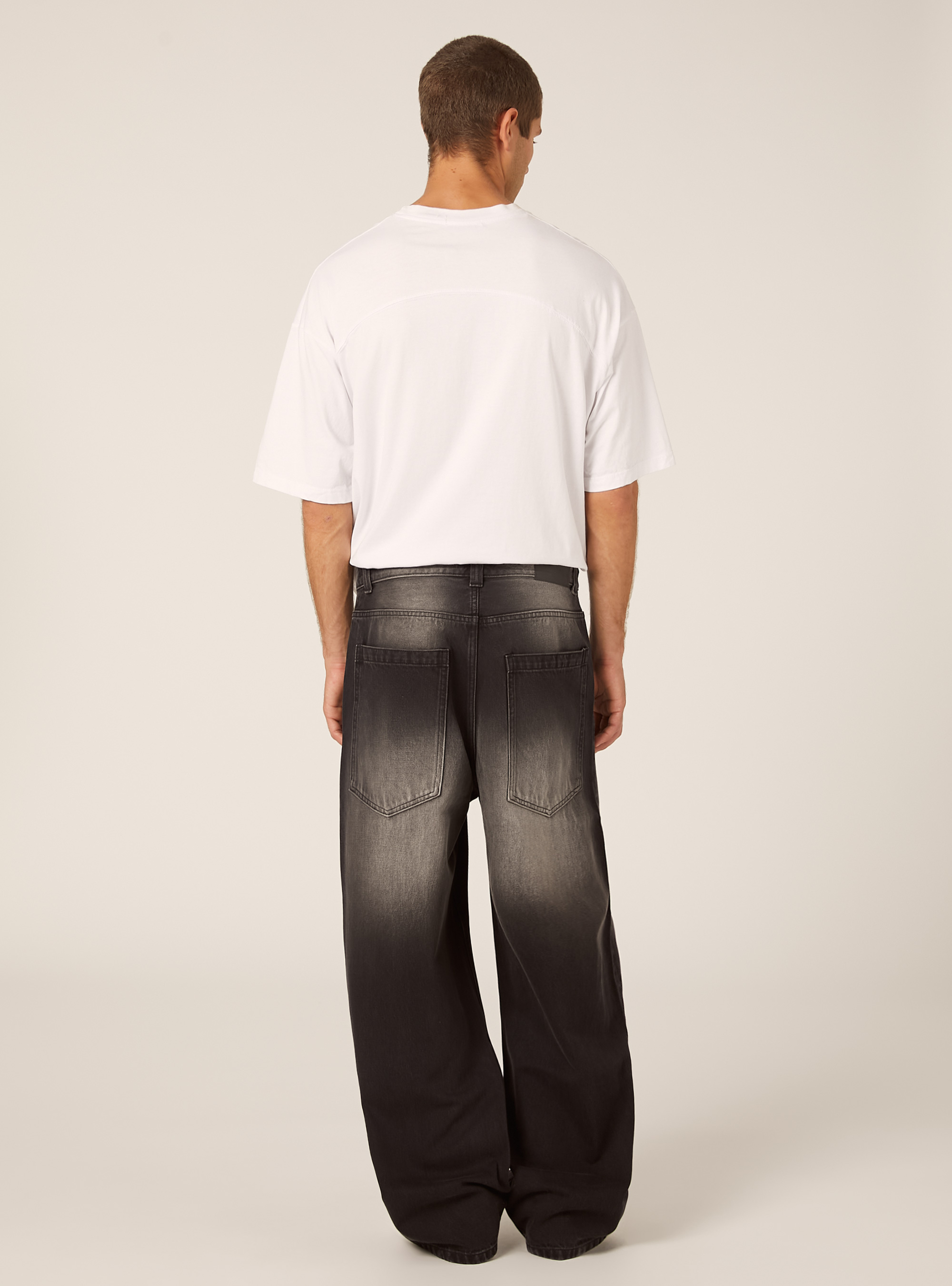 Jeans coupe super baggy, D000 BLACK