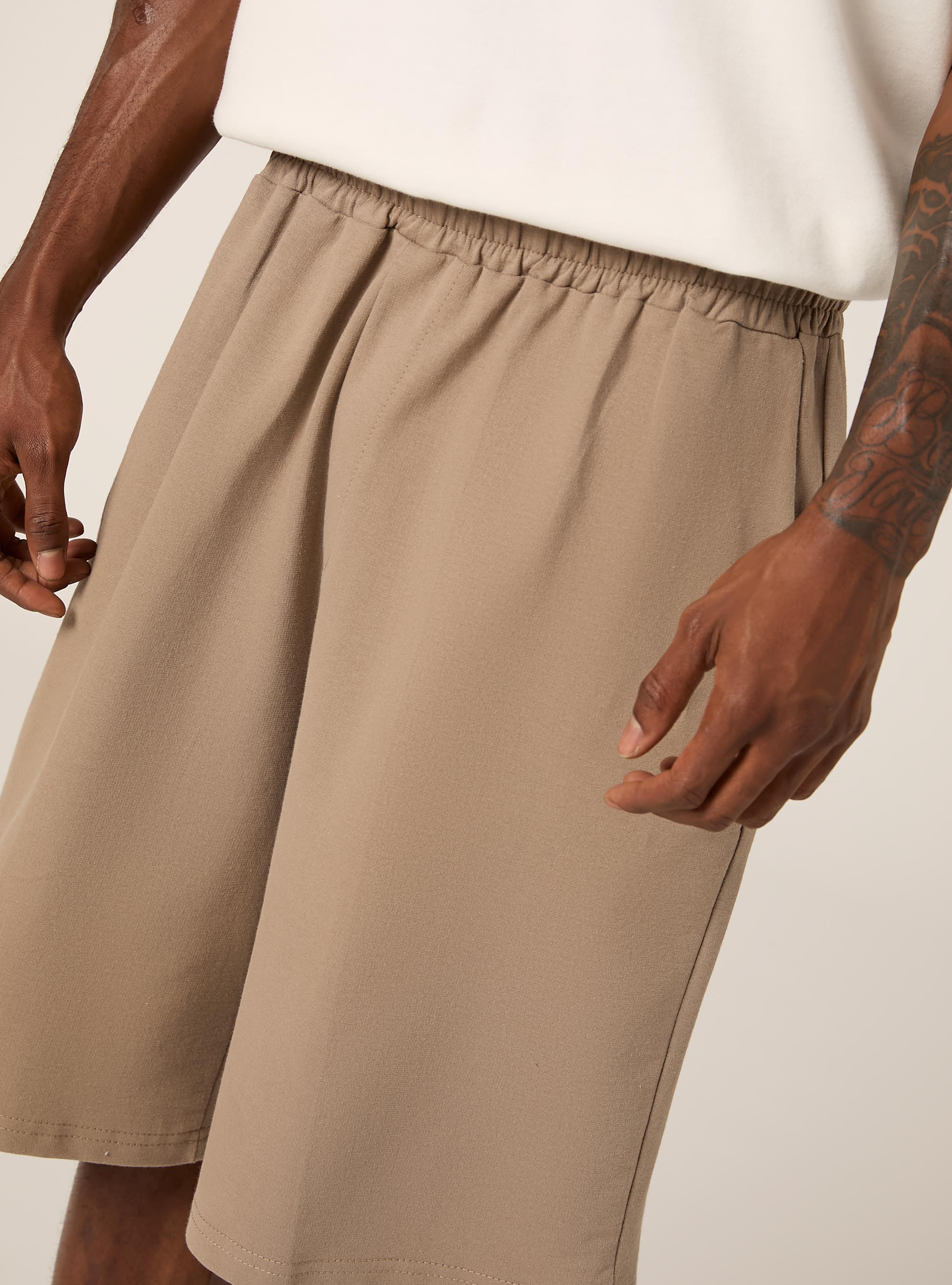 Bermuda ample, BR2 BROWN MEDIUM