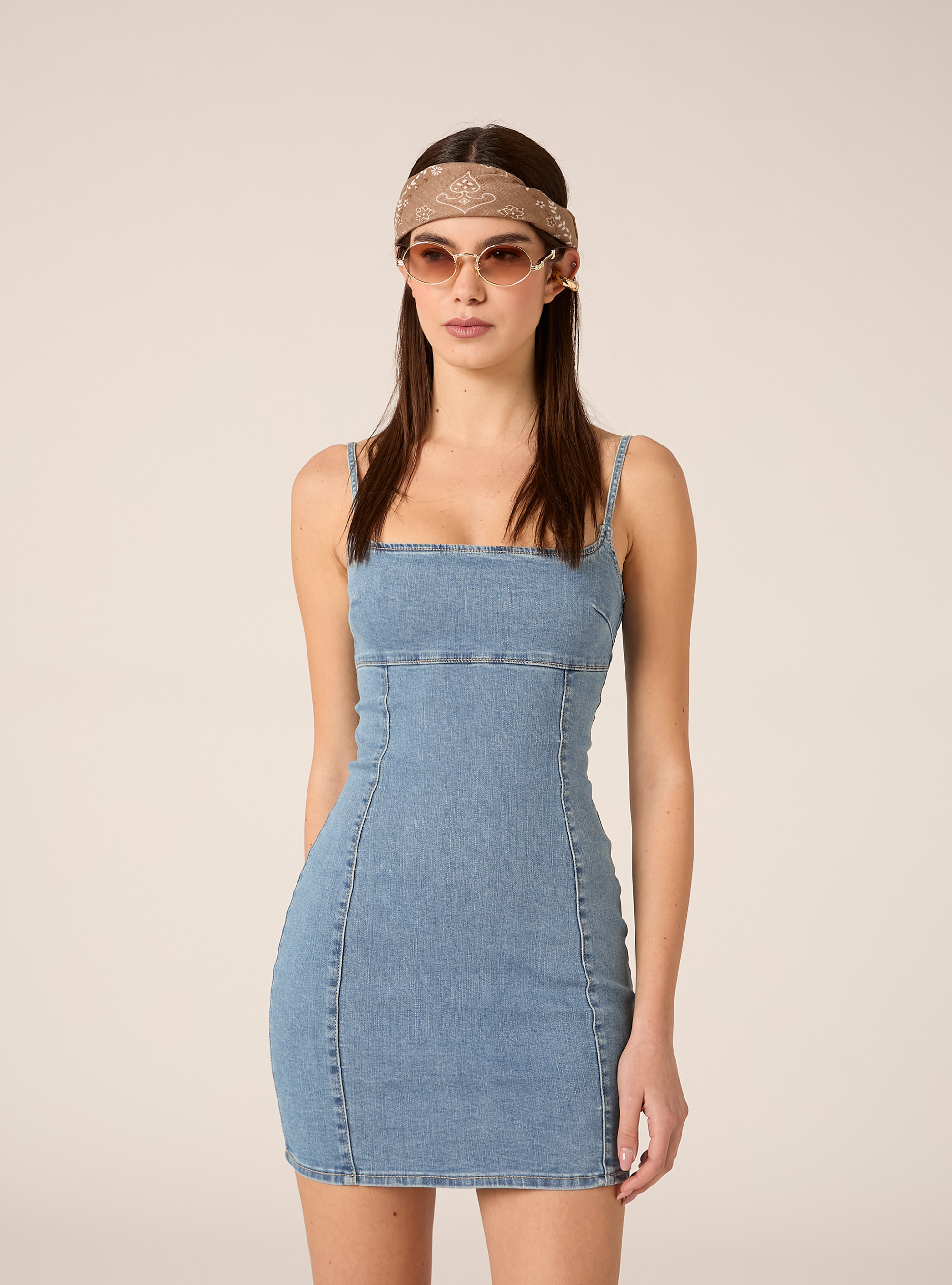 Jeanskleid, D006 AZURE