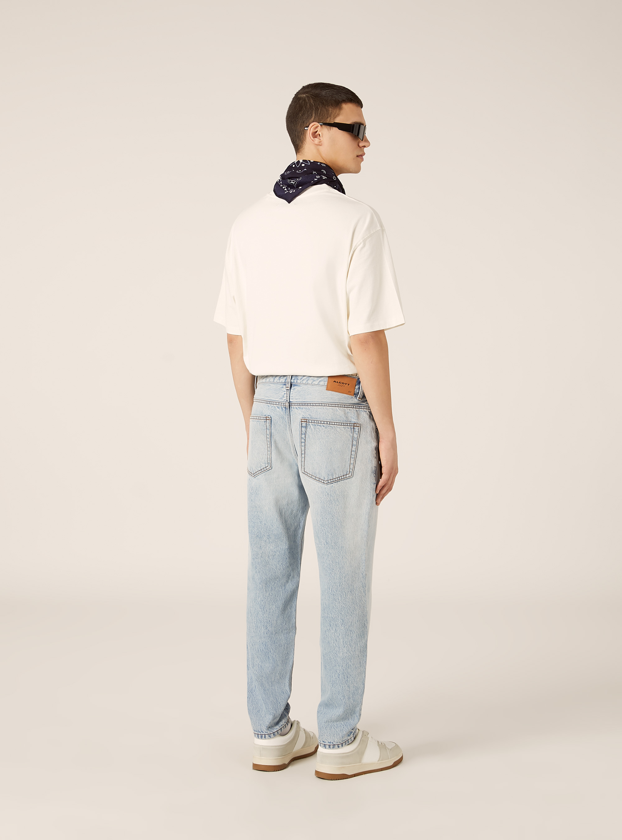 Loose fit jeans, D007 LIGHT AZURE
