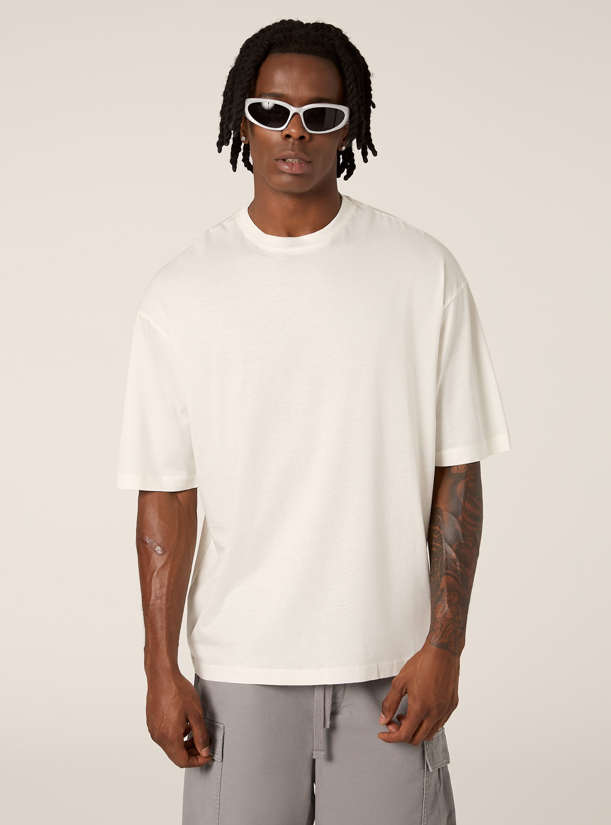 Boxy fit T-shirt, WH1 OFF WHITE