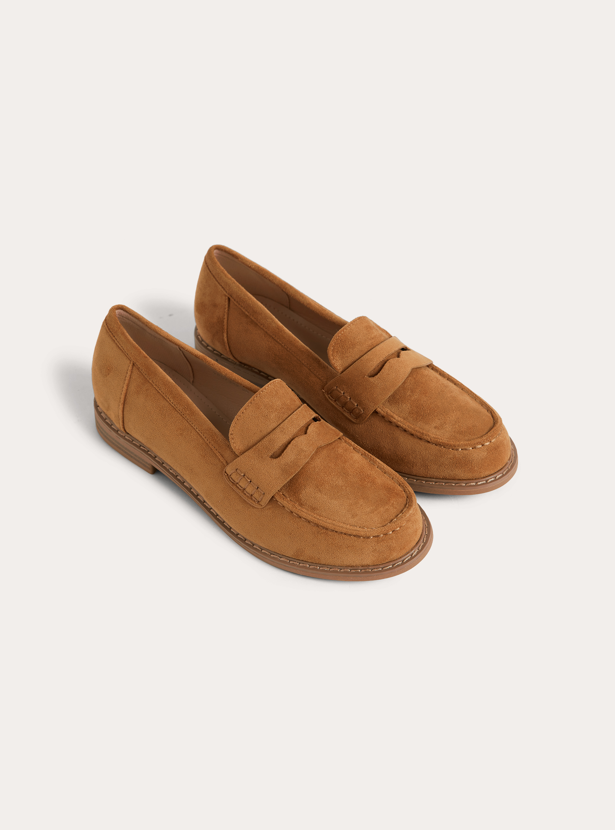 Wildleder-Mokassins, TB2 TOBACCO MEDIUM
