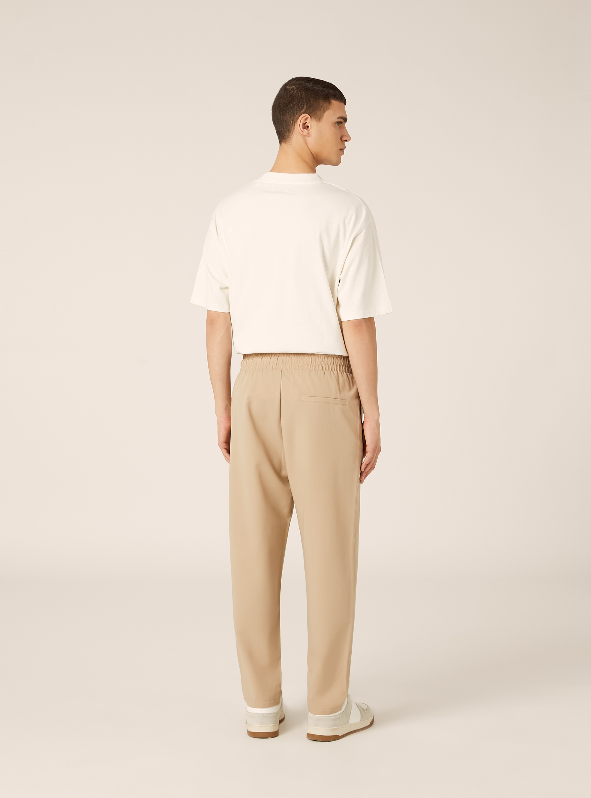 Jogginghose mit Karottenform, BG2 BEIGE MEDIUM