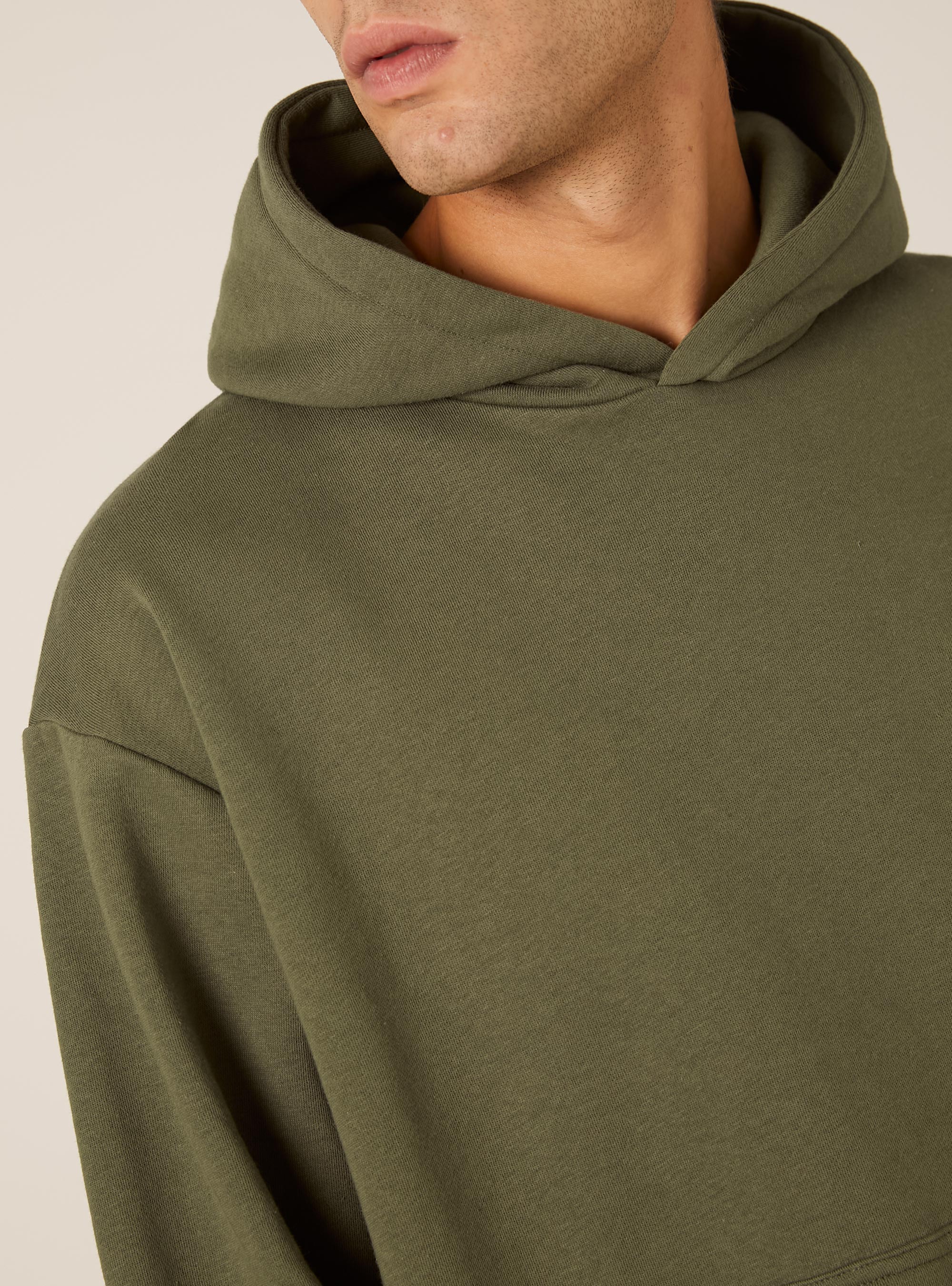 Sweat &agrave; capuche coupe boxy, KY2 KAKY MEDIUM