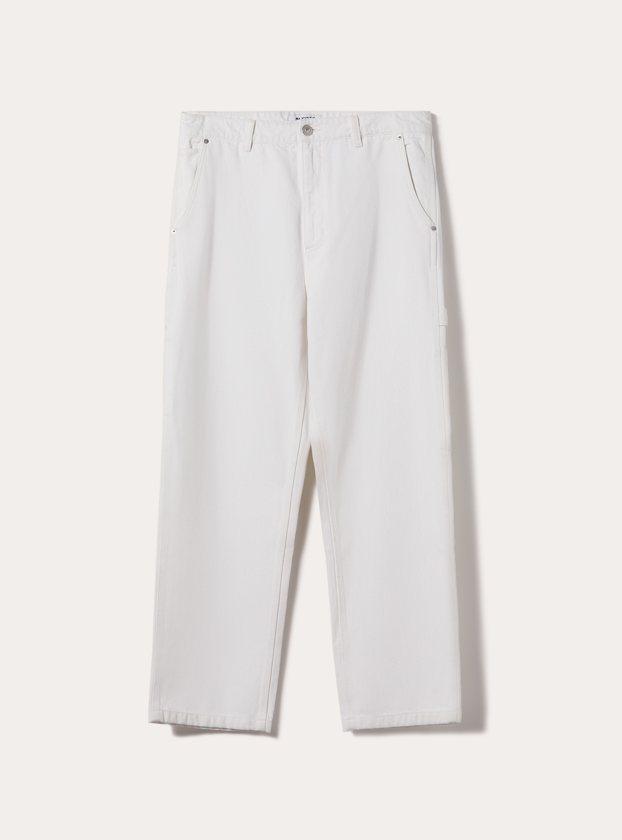 Jeans de charpentier ouvrier, WH1 OFF WHITE