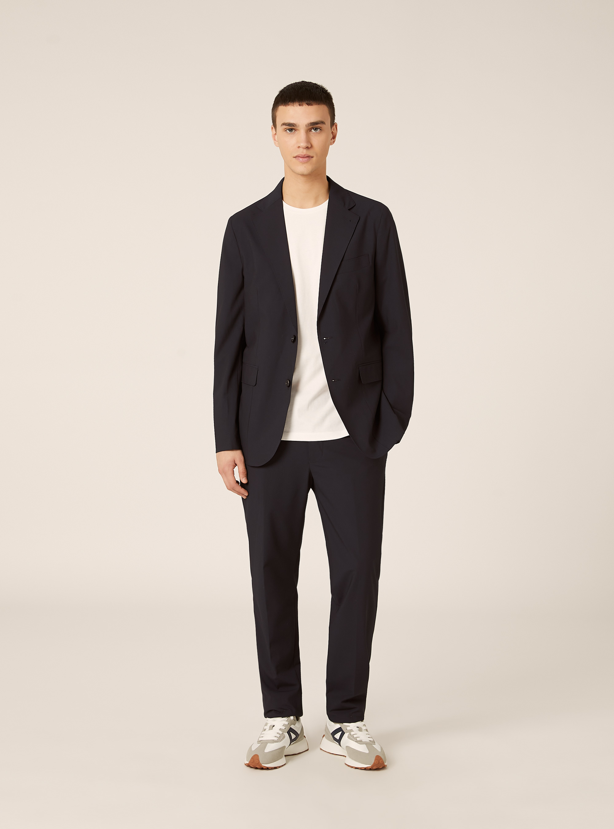 Single-breasted suit jacket, NA1 NAVY DARK