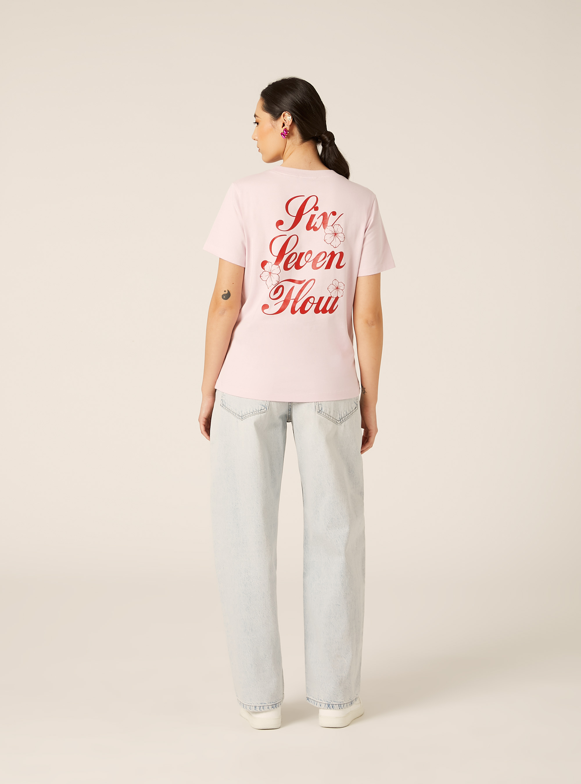 Camiseta con Estampado Six Seven, PK3 PINK LIGHT