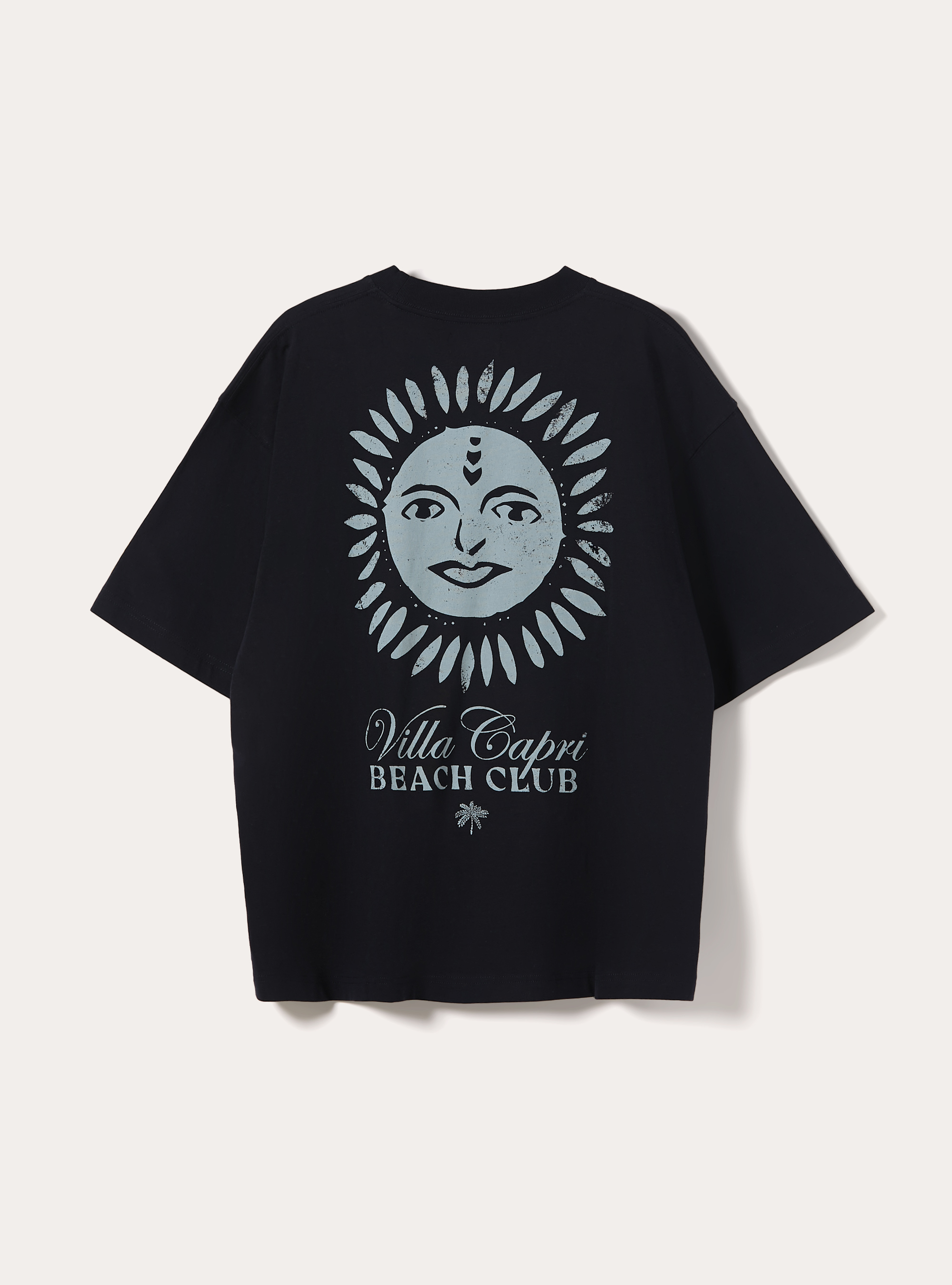Boxy Fit T-Shirt Capri Amore Mio, NA2 NAVY MEDIUM