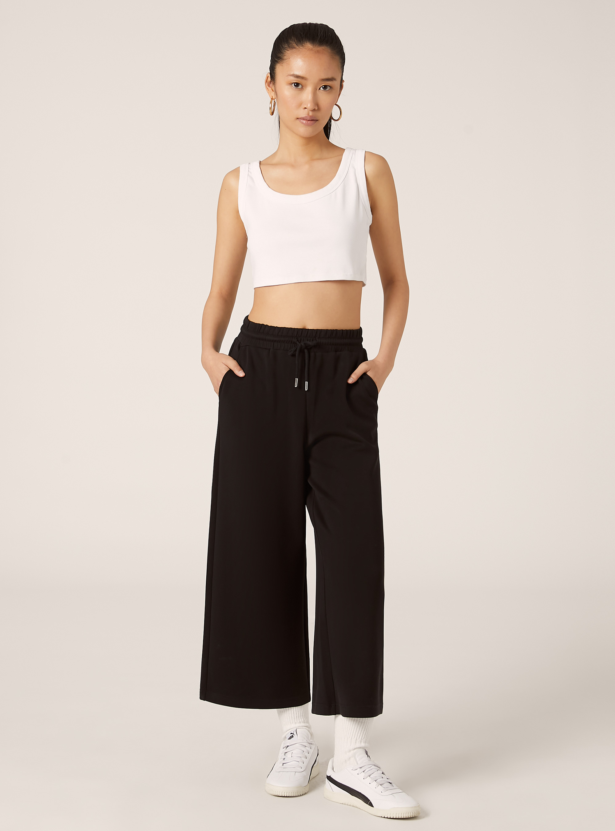 Soft-Touch-Culotte-Hose, BK1 BLACK