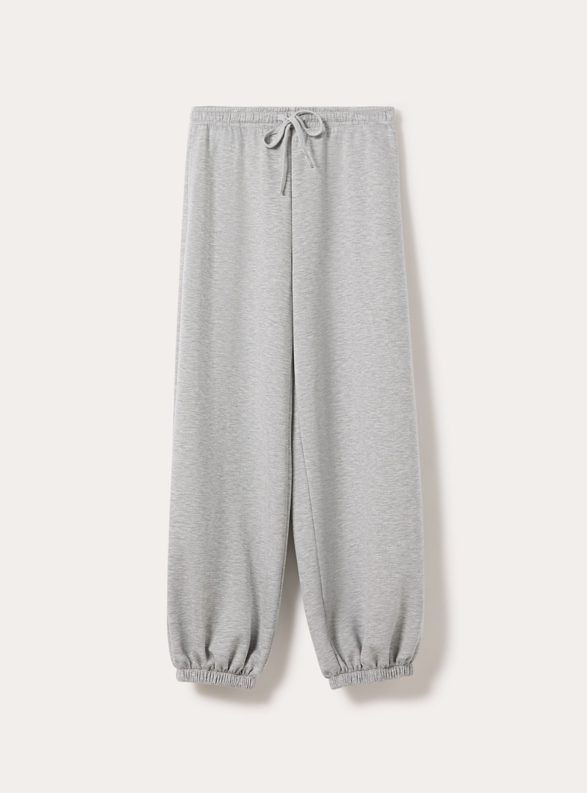 Balloon fit modal joggers, MGY3 GREY MEL LIGHT