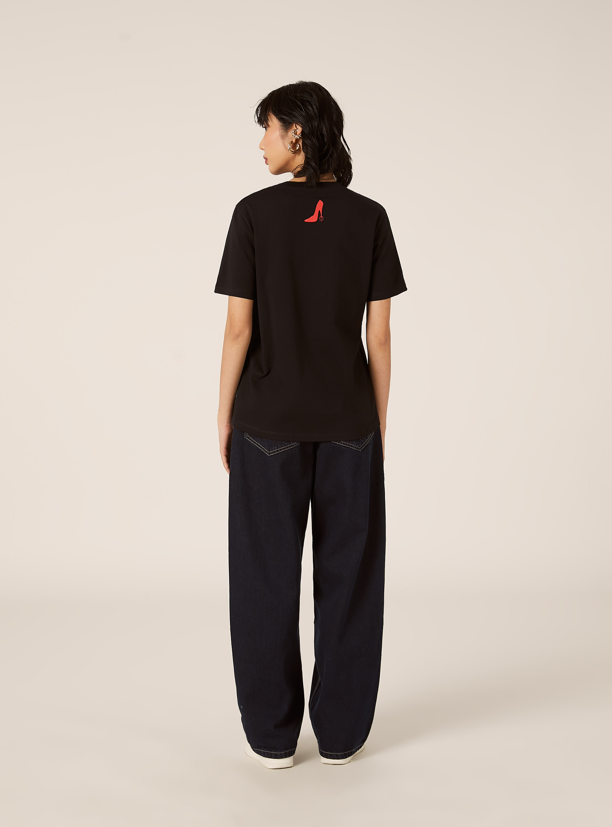 Camiseta El diablo viste de Prada / Alcott, BK1 BLACK
