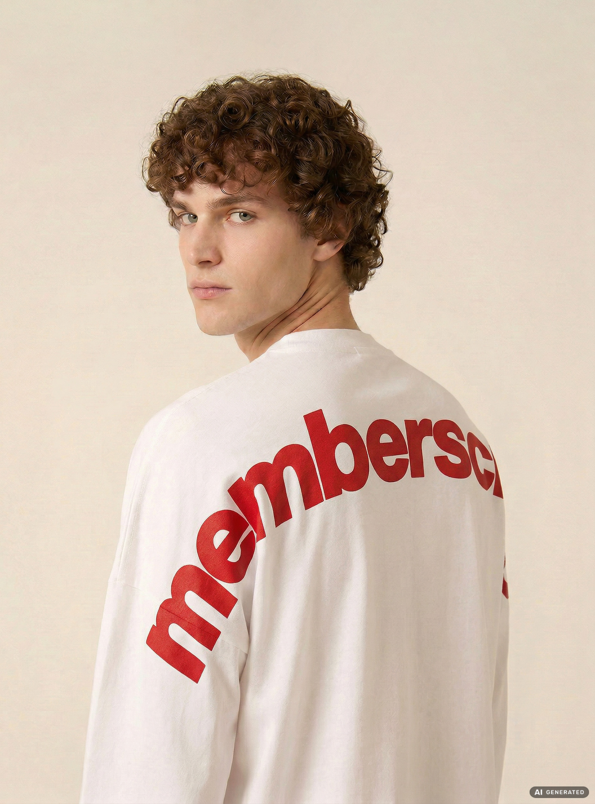 Boxy-fit printed T-shirt, WH1 OFF WHITE