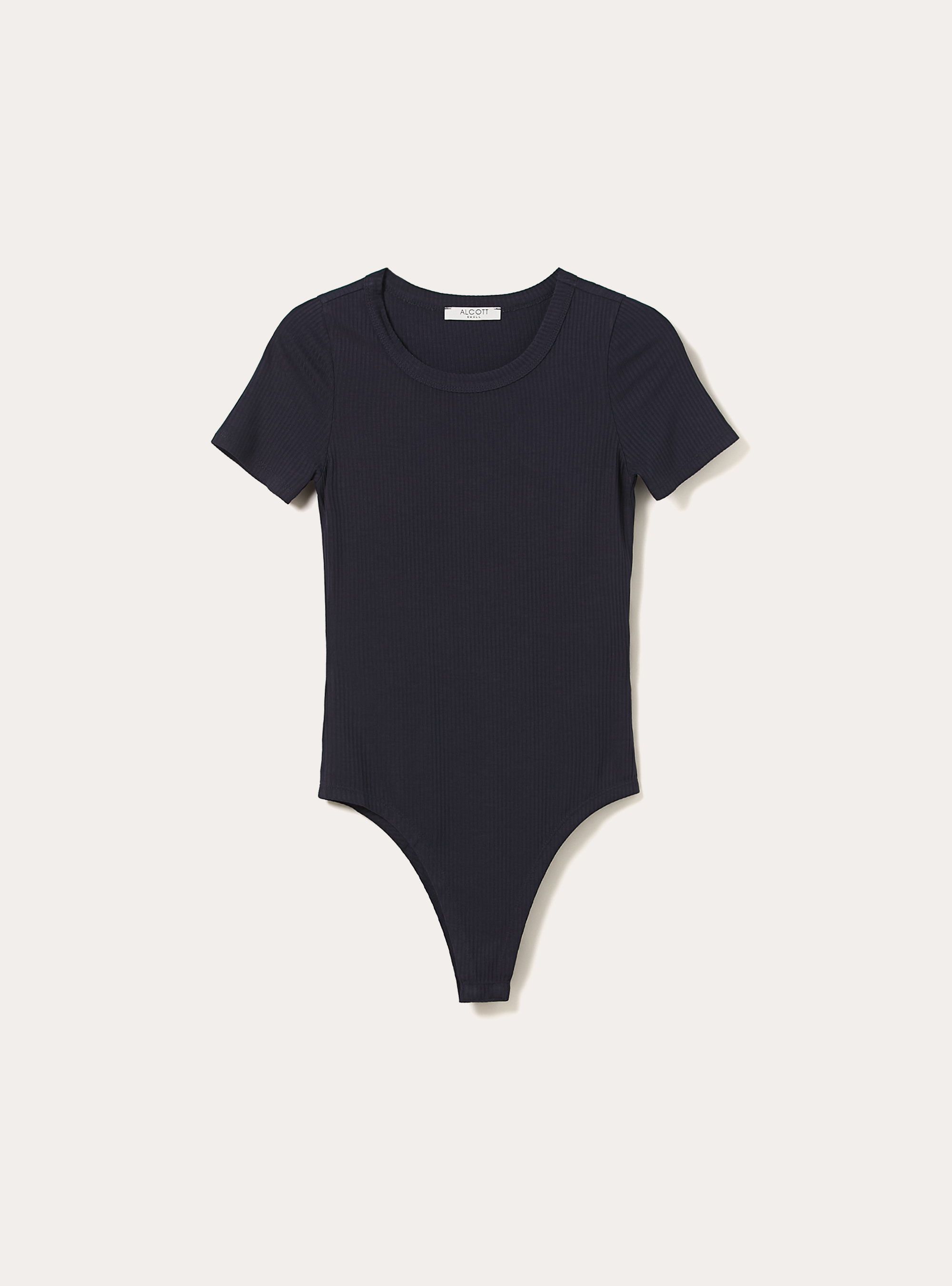 Body de Manga Corta de Canal&eacute;, NA2 NAVY MEDIUM
