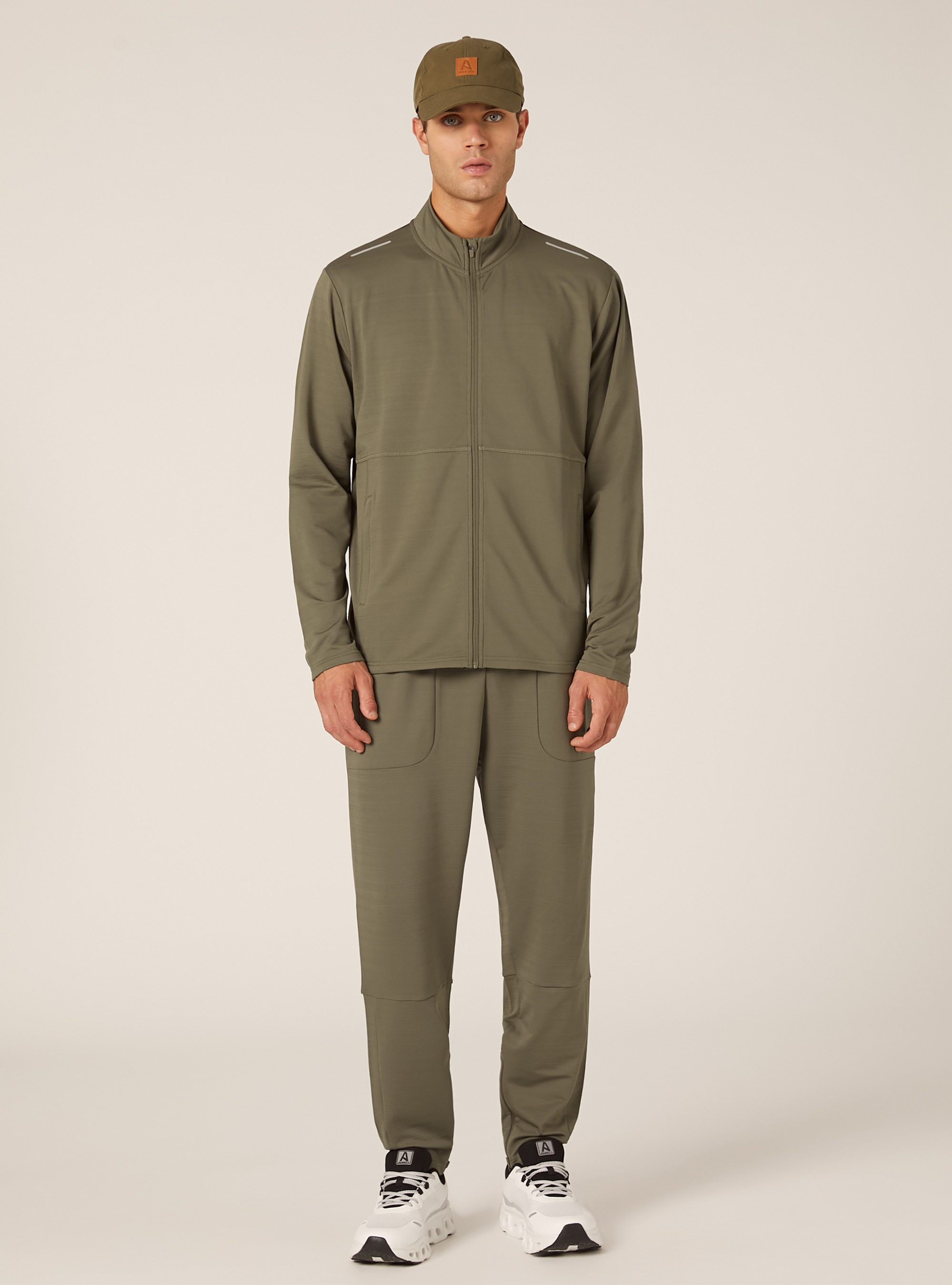 Sweat-shirt zipp&eacute; Athletic capsule, KY2 KAKY MEDIUM