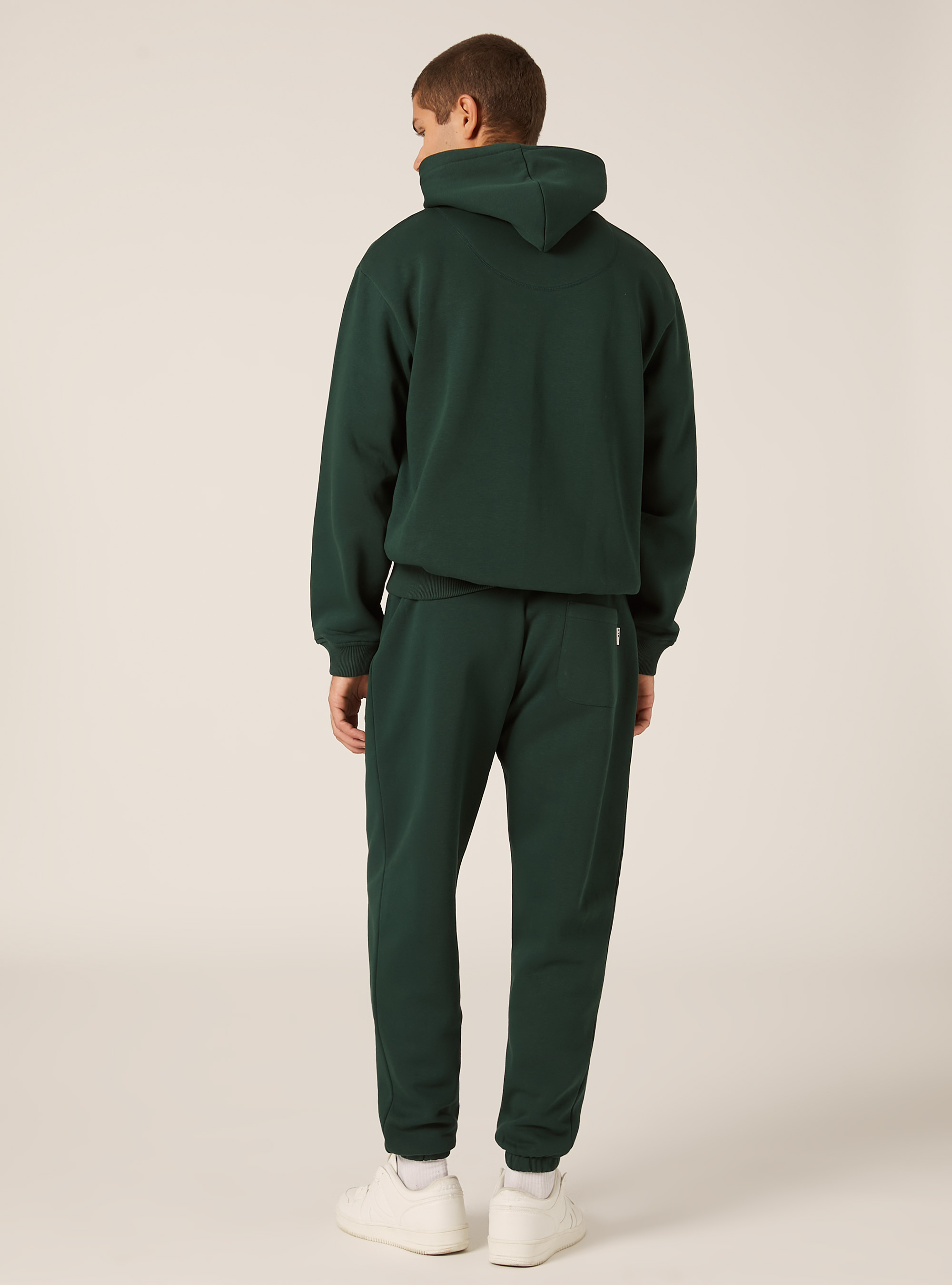 Sweat &agrave; capuche coupe boxy, GN1 GREEN DARK