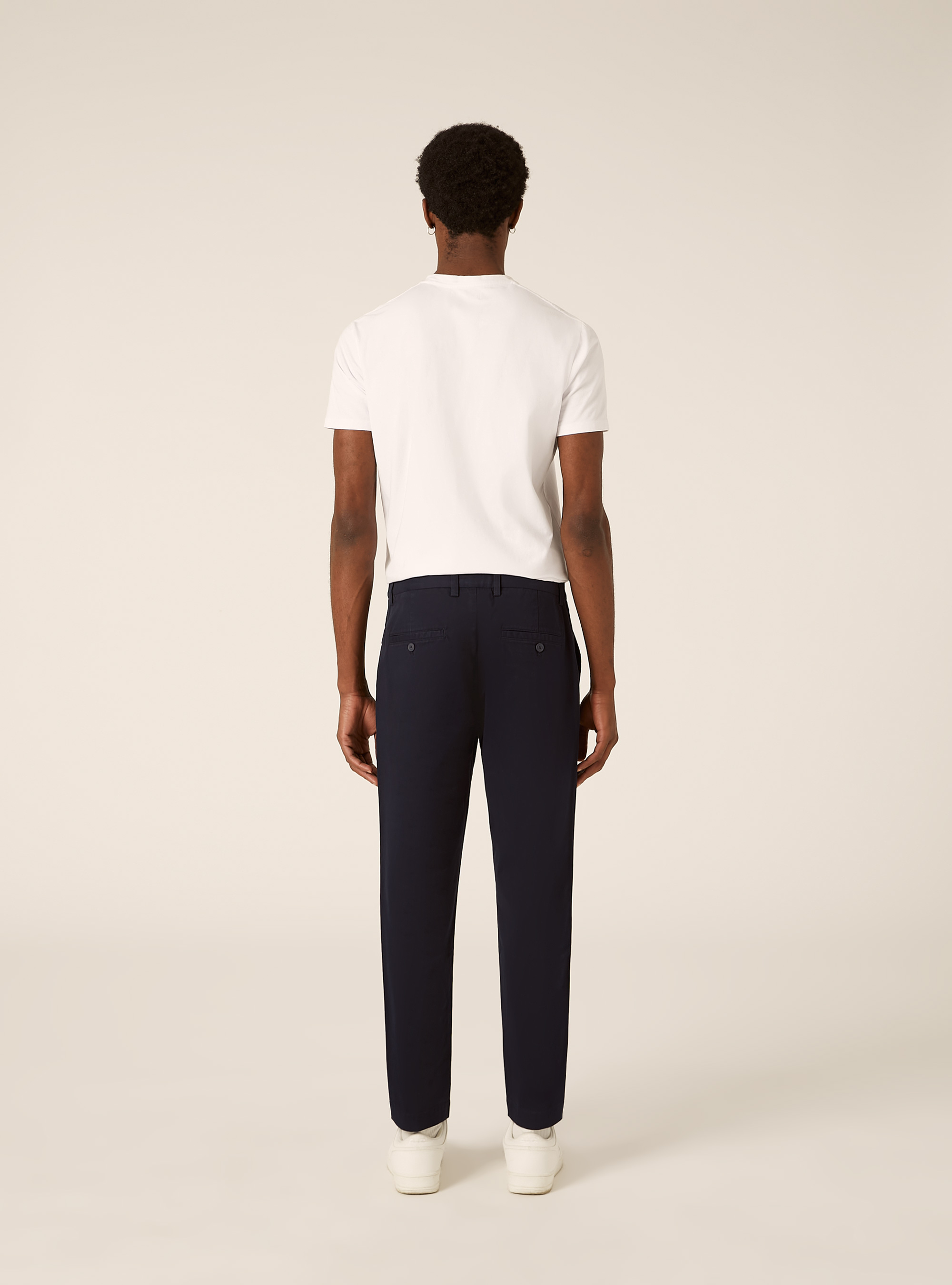Pantaloni chino slim fit, BLU SCURO