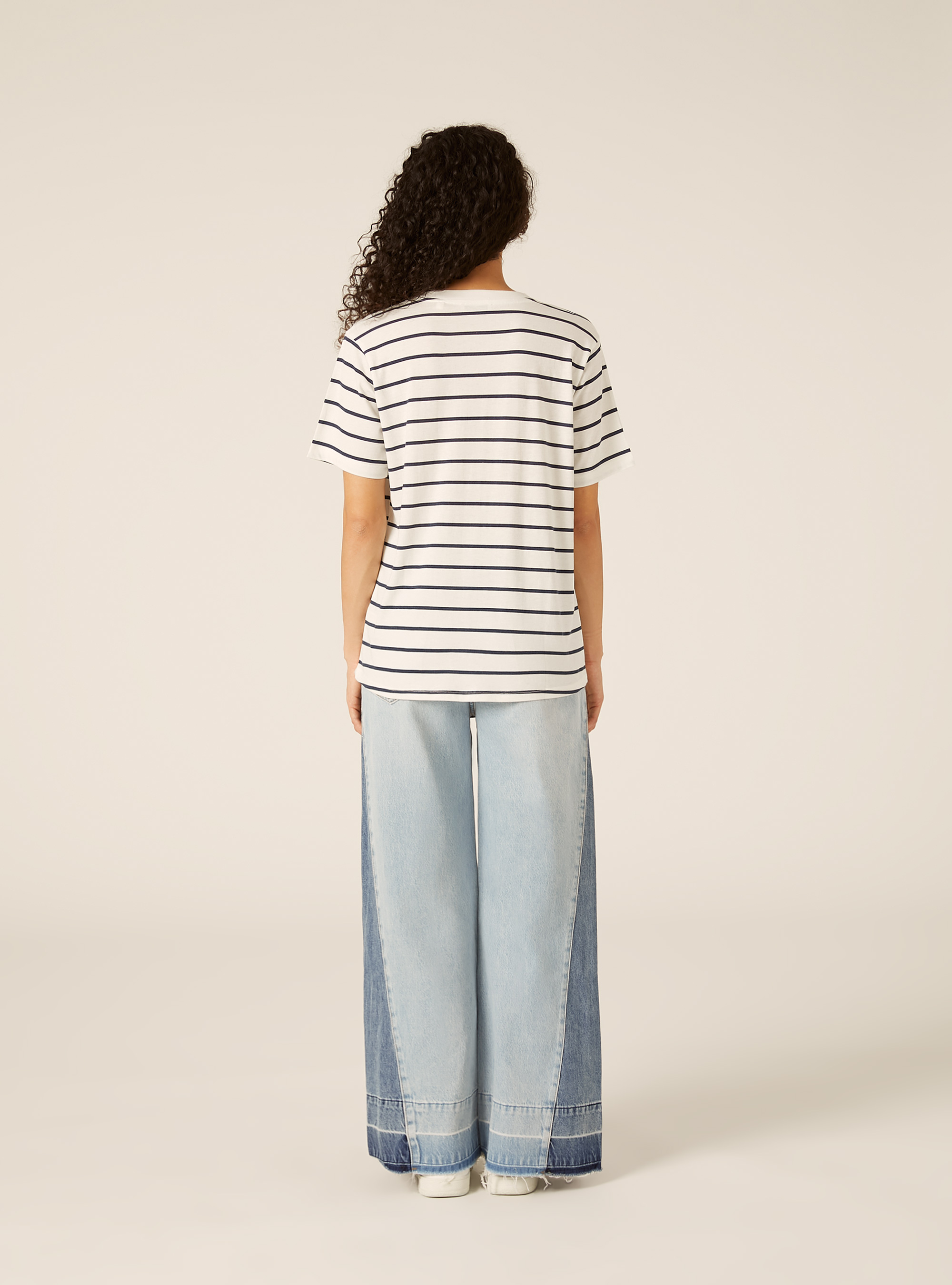 Regular Fit Breton Striped T-Shirt, MULTICOLOR