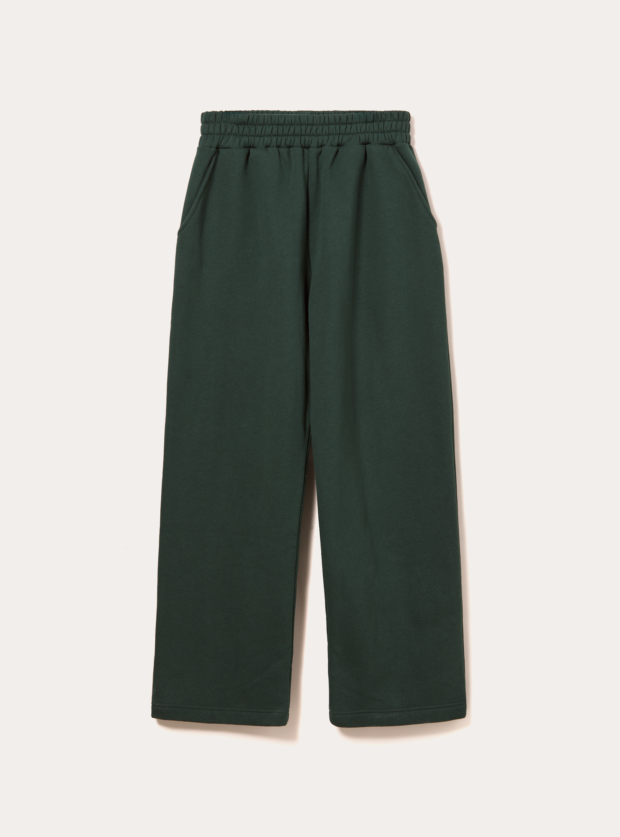 Pantalon ample en molleton, GN1 GREEN DARK