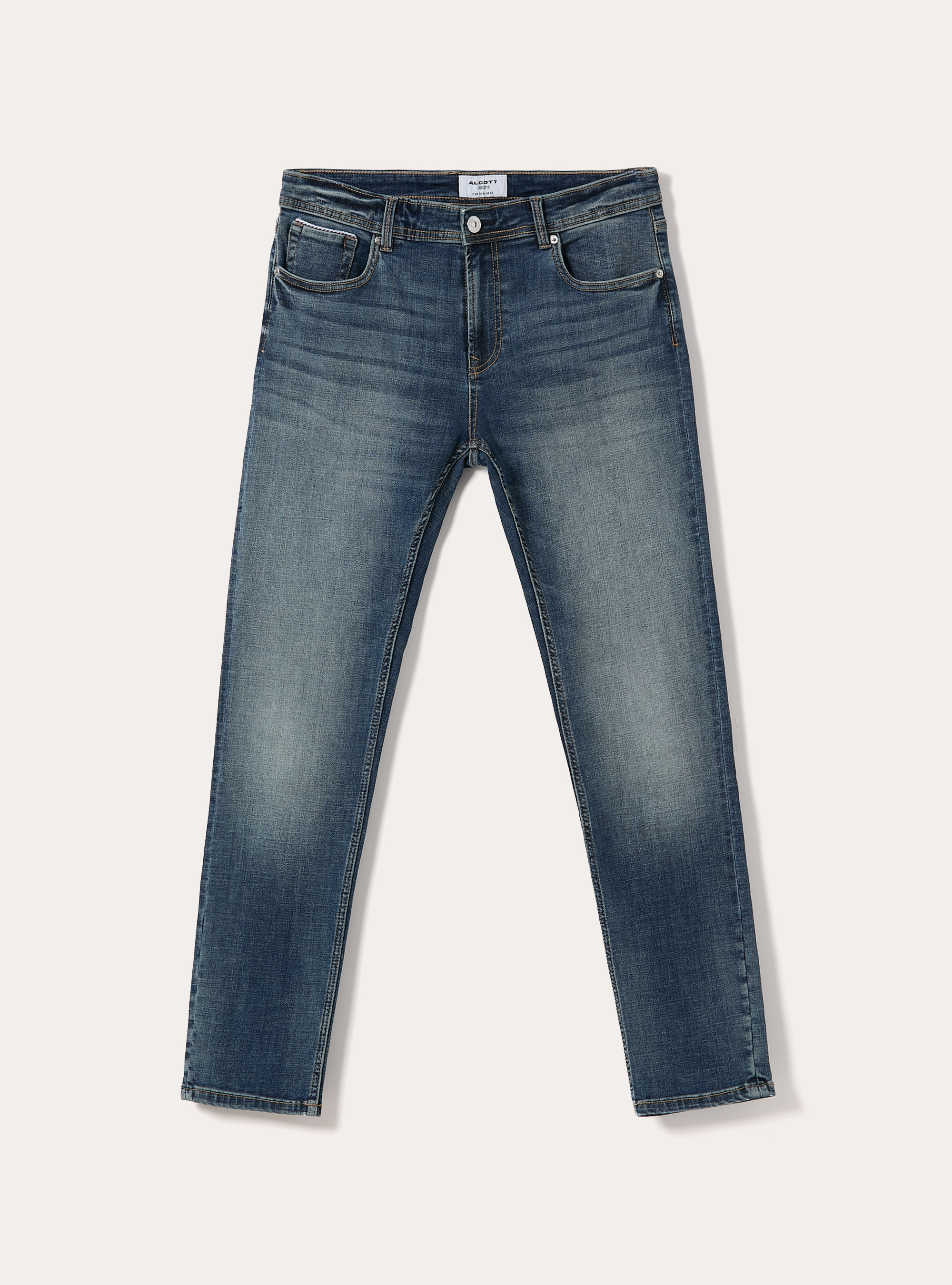 Skinny fit jeans, D002 MEDIUM DARK BLUE