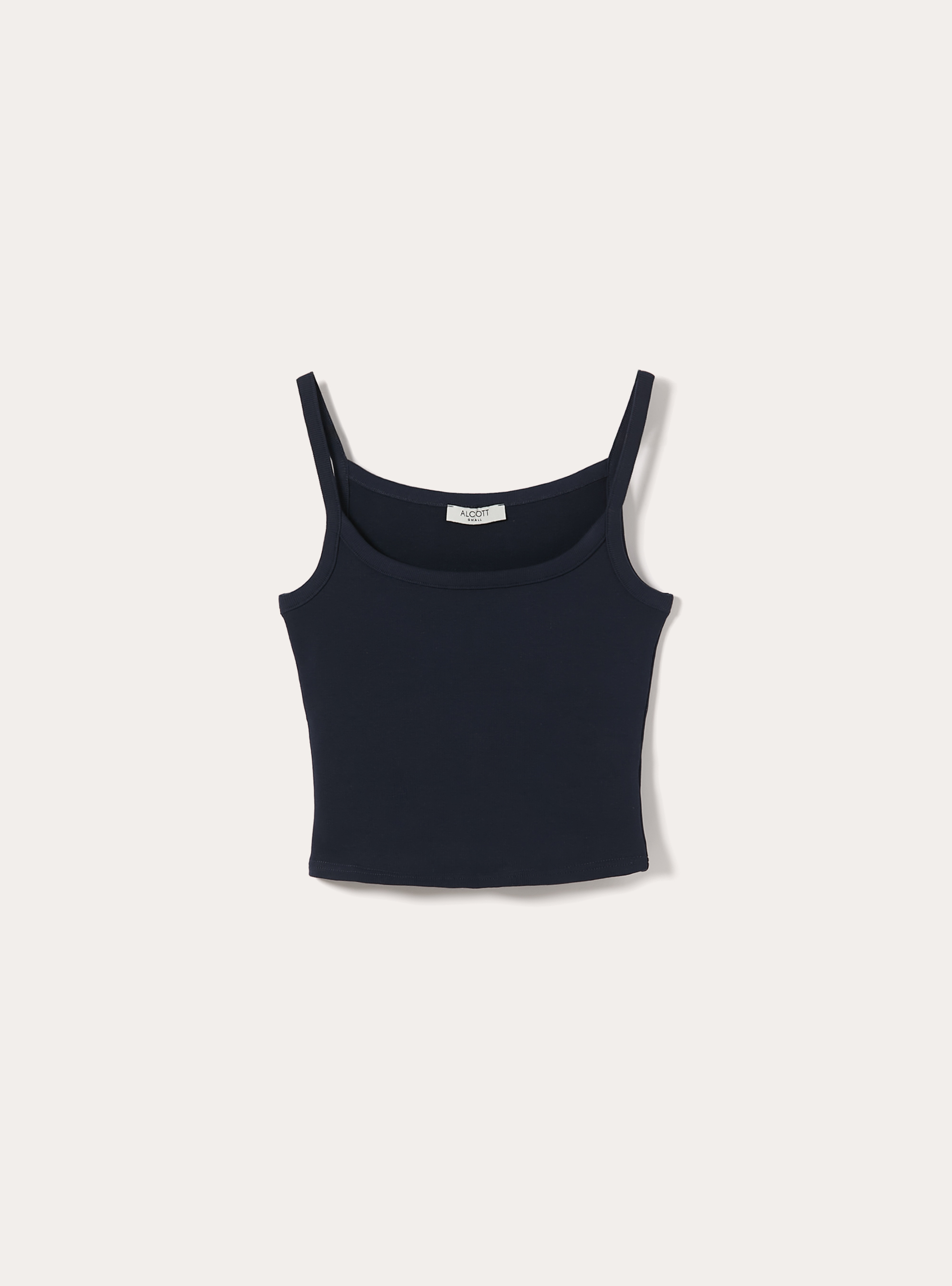 Debardeur Crop Cotele Basic, NA3 NAVY LIGHT