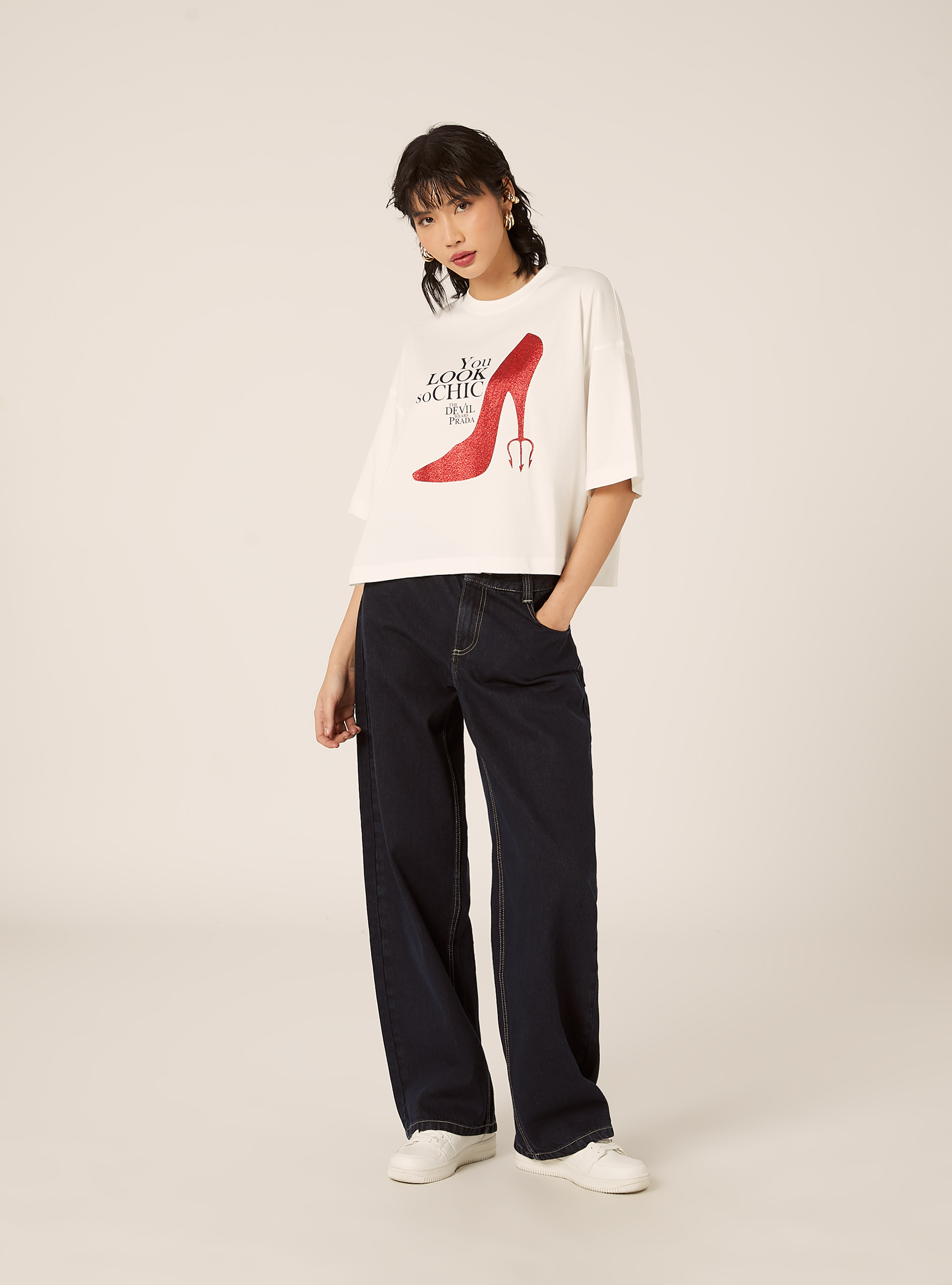 The Devil Wears Prada T-shirt / Alcott, WH2 WHITE