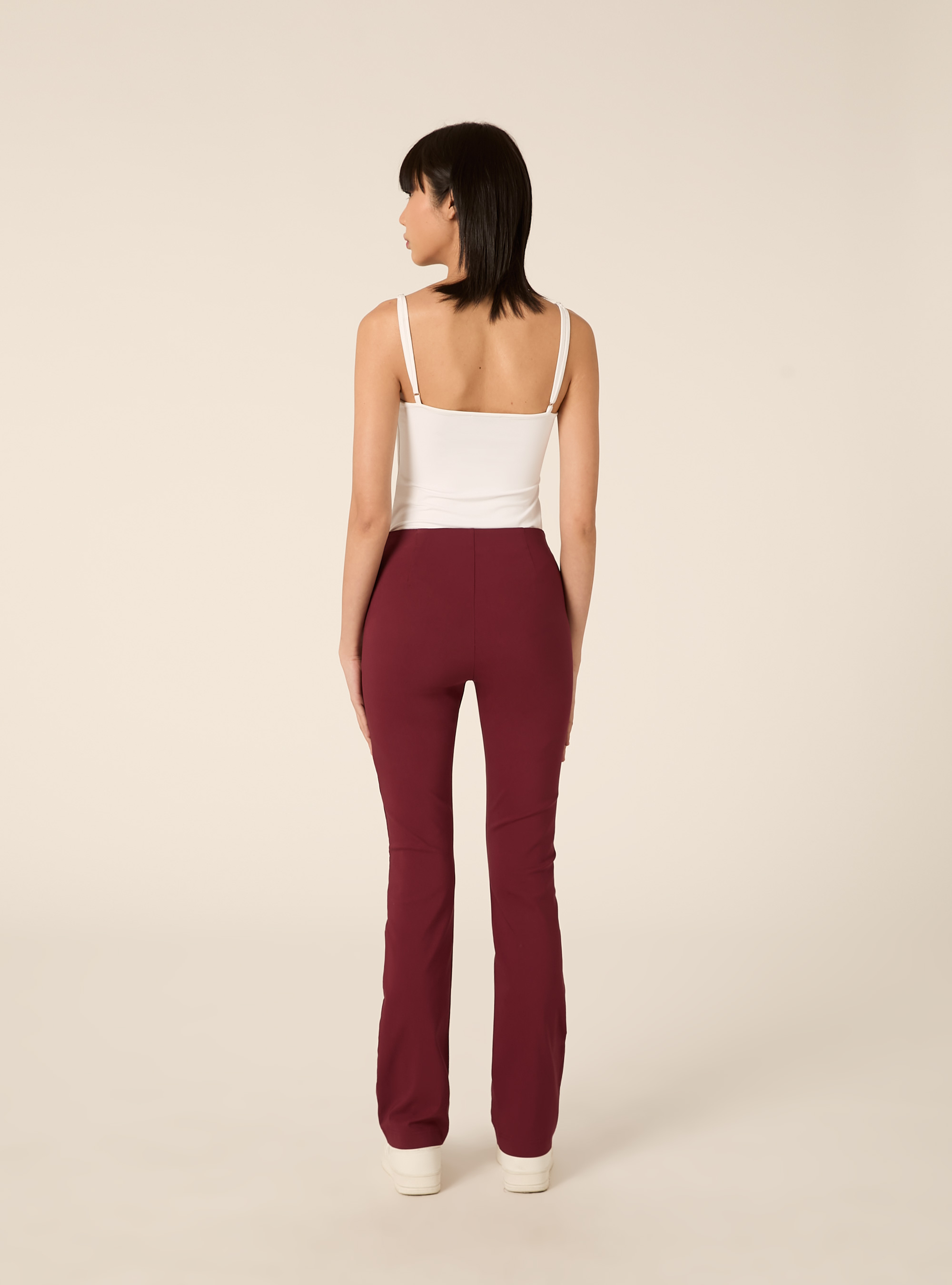 Slim-fit pants, BO2 BORDEAUX MEDIUM