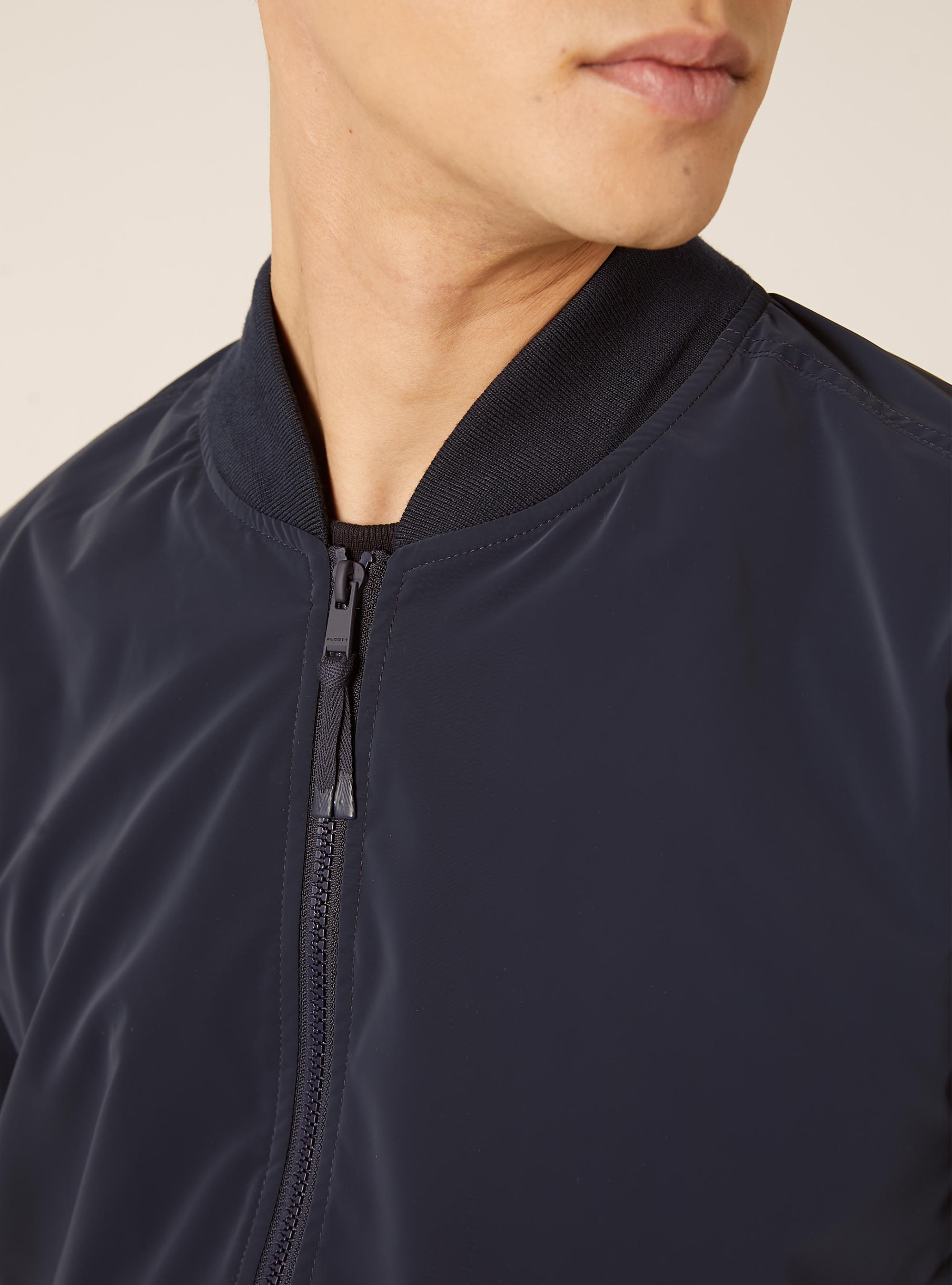 Regular fit bomber jacket, NA1 NAVY DARK