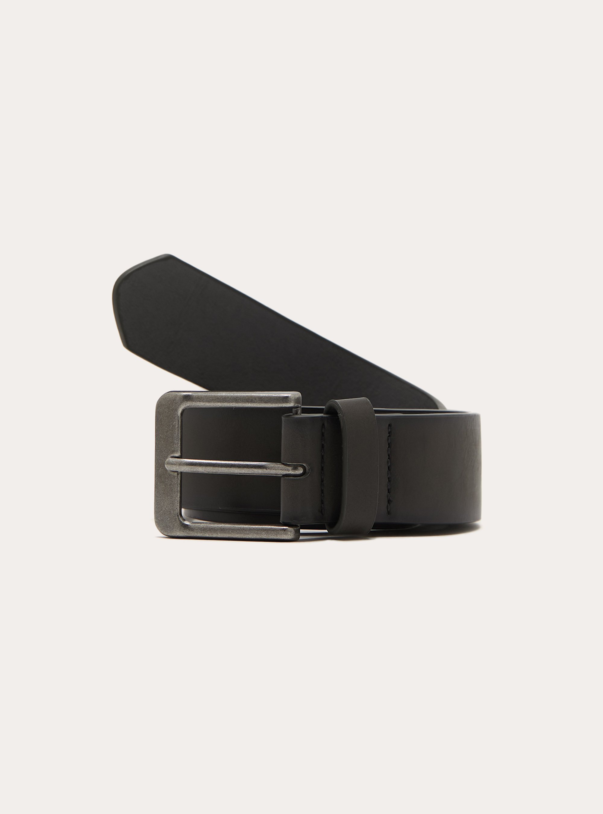 Ceinture effet cuir, GY1 GREY DARK