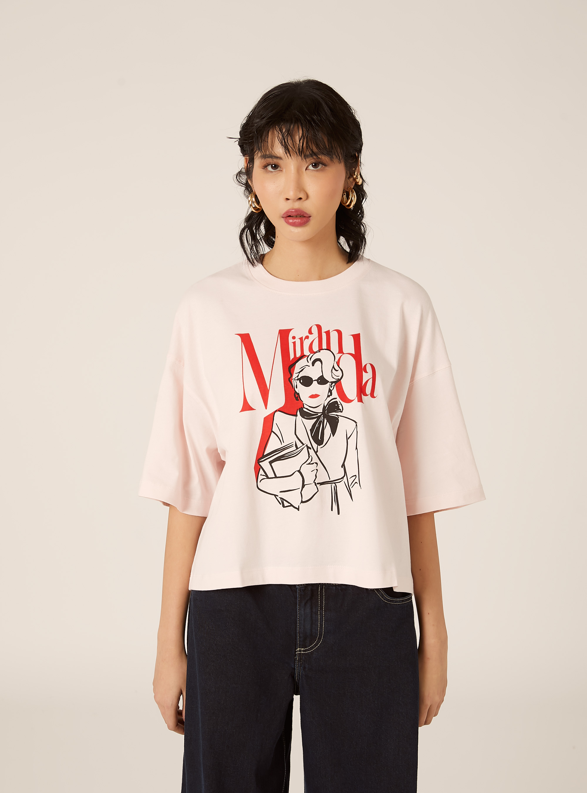 Camiseta El diablo viste de Prada / Alcott, PK3 PINK LIGHT