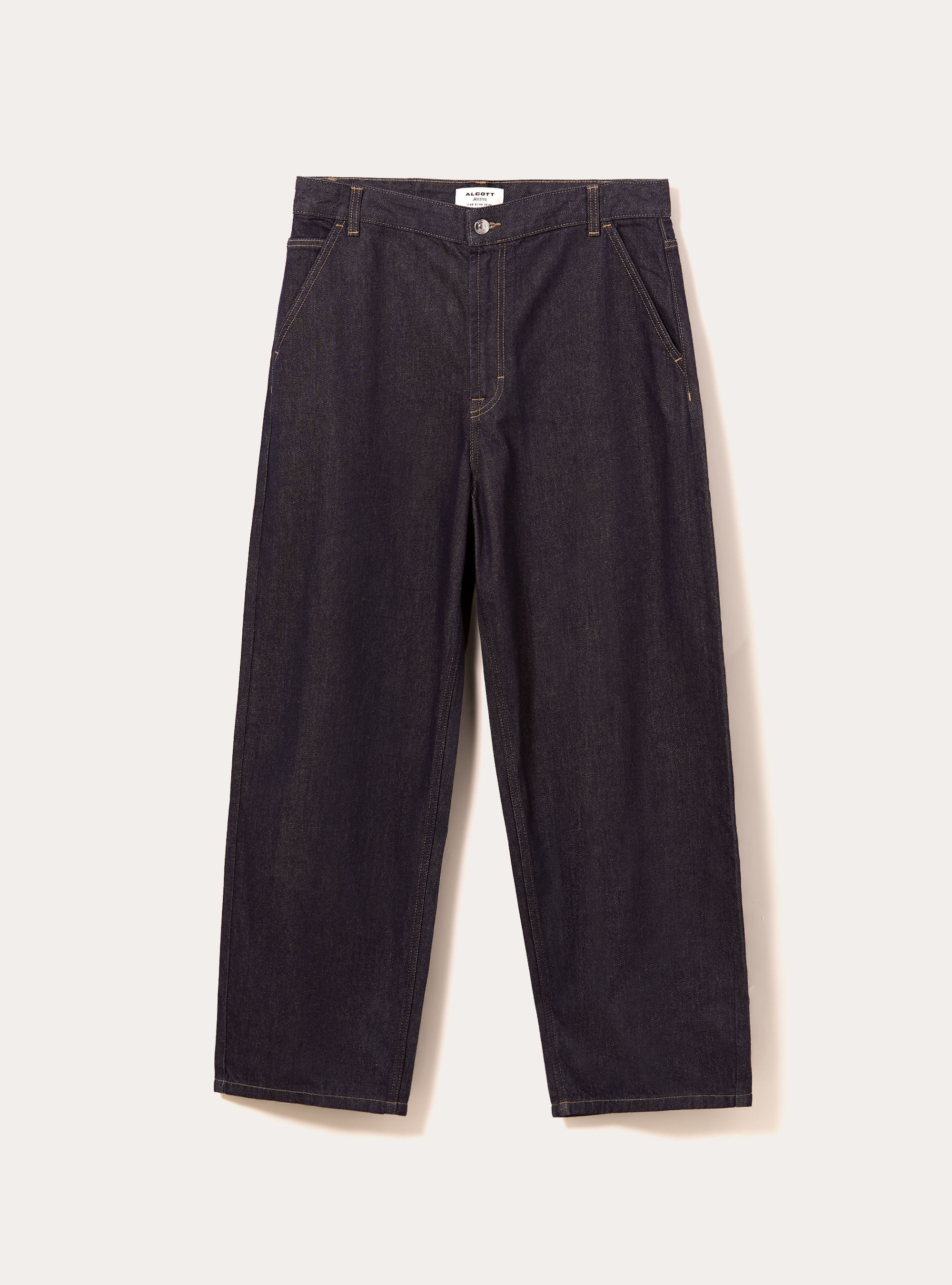 Jeans skater coupe ample, D001 DEEP BLUE