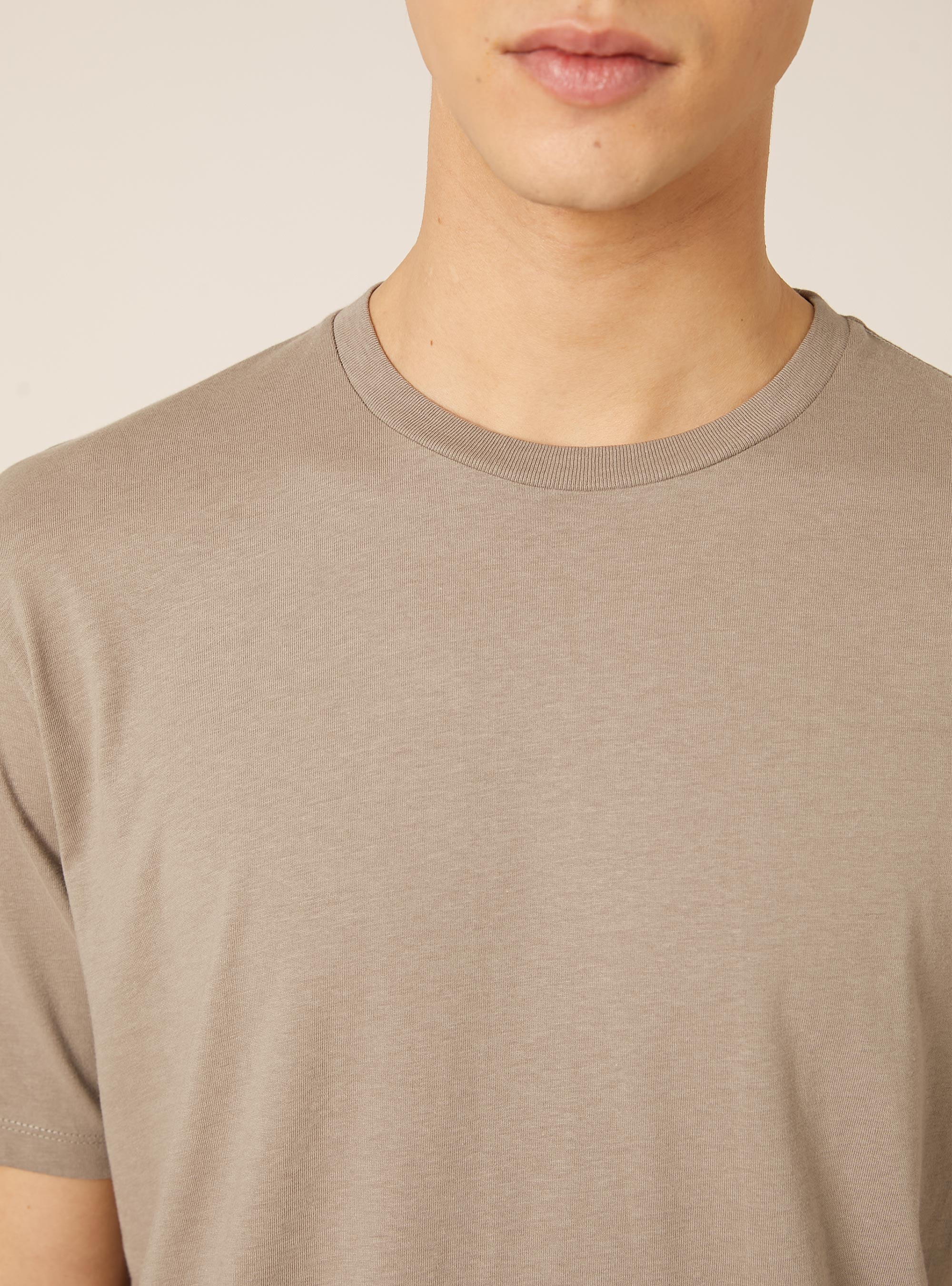 Basic Cotton T-Shirt, GY2 GREY MEDIUM