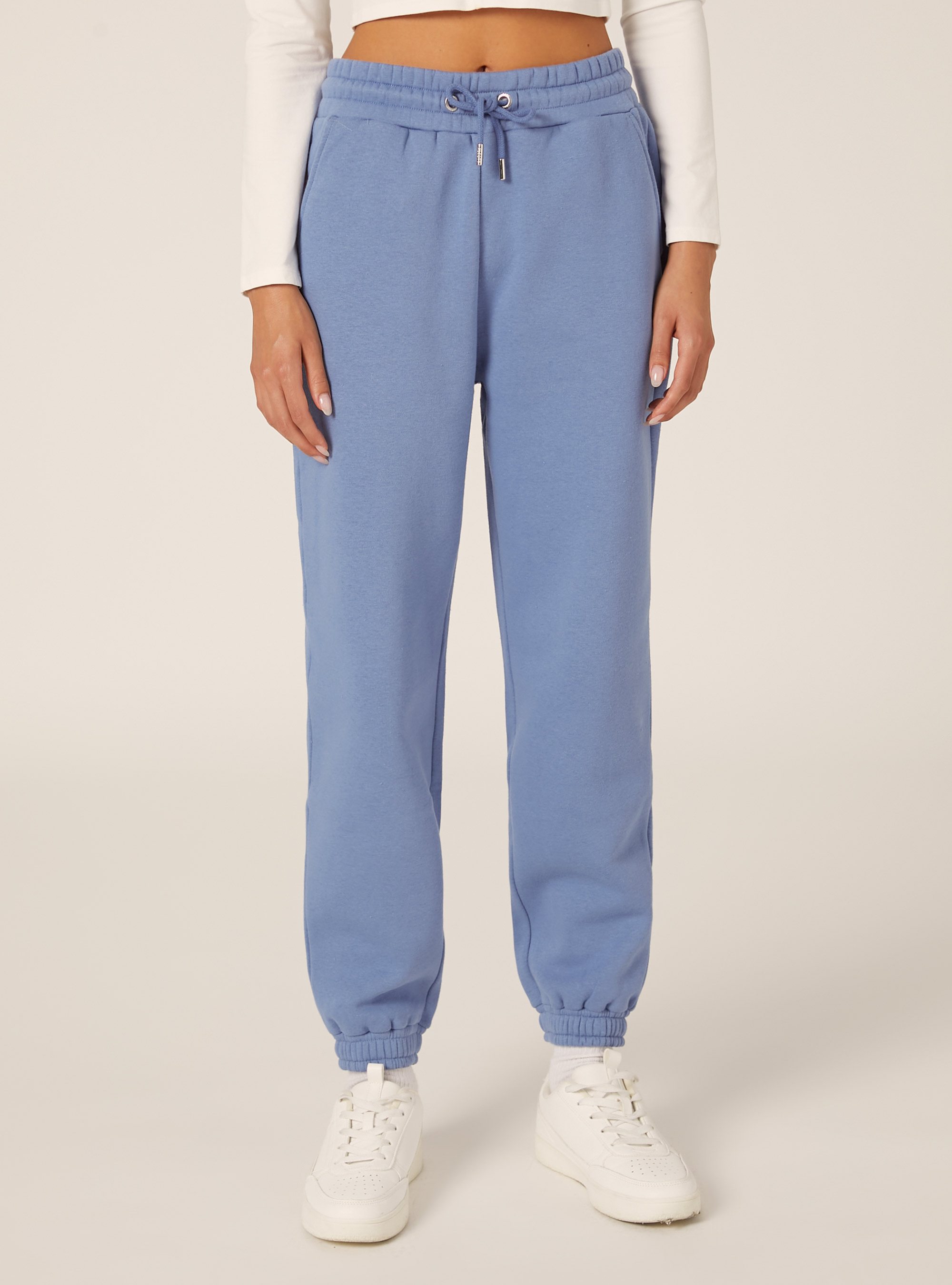 Pantalon jogger en molleton, AZ1 AZURE DARK
