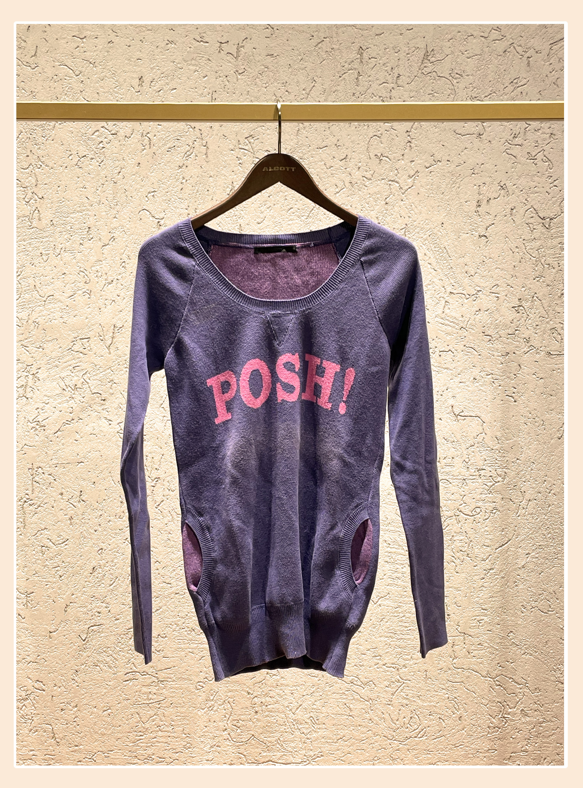 Felpa stampata MOUSSY, VIOLET