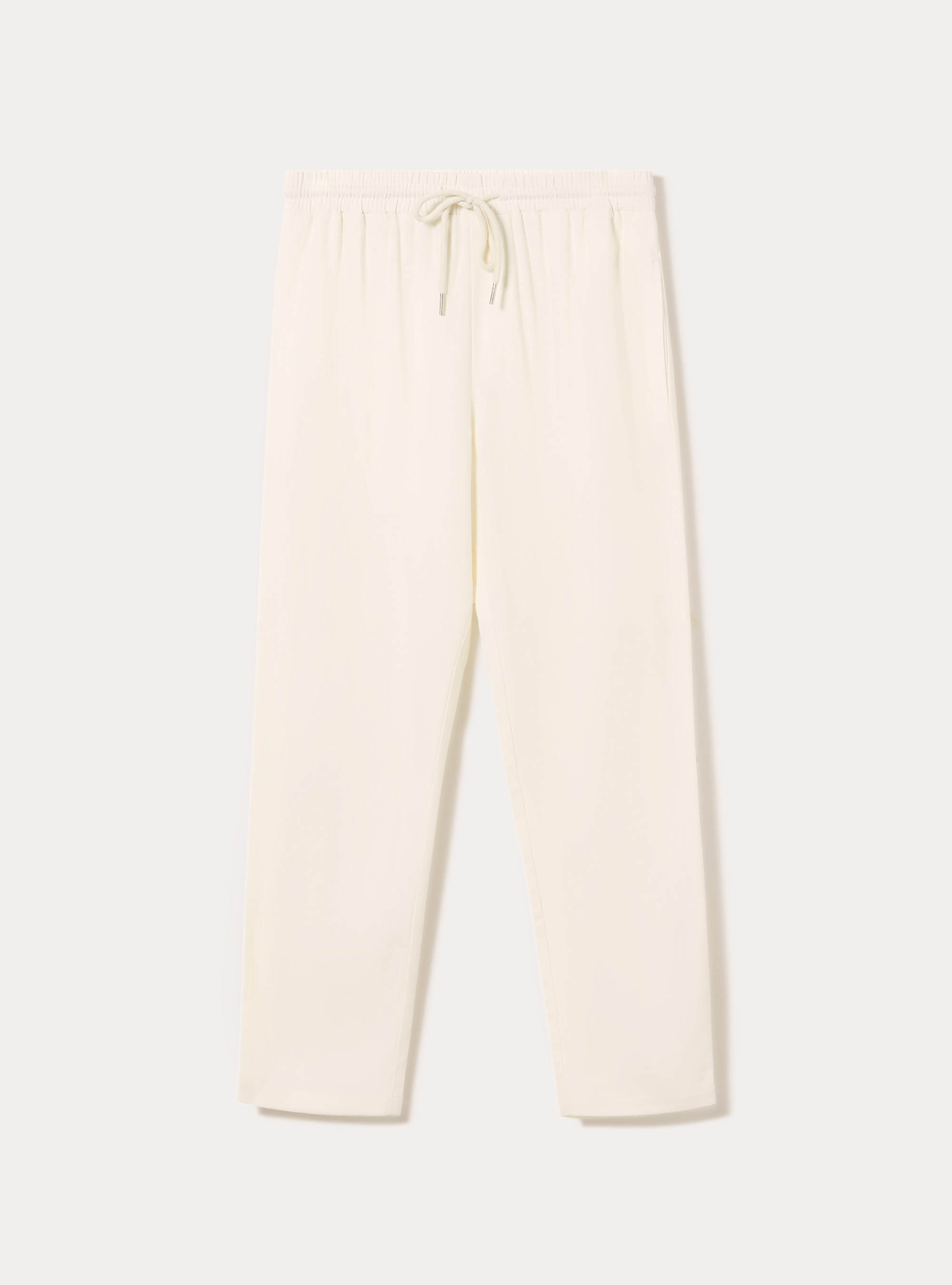 Jogginghose aus Leinenmischung, WH2 WHITE