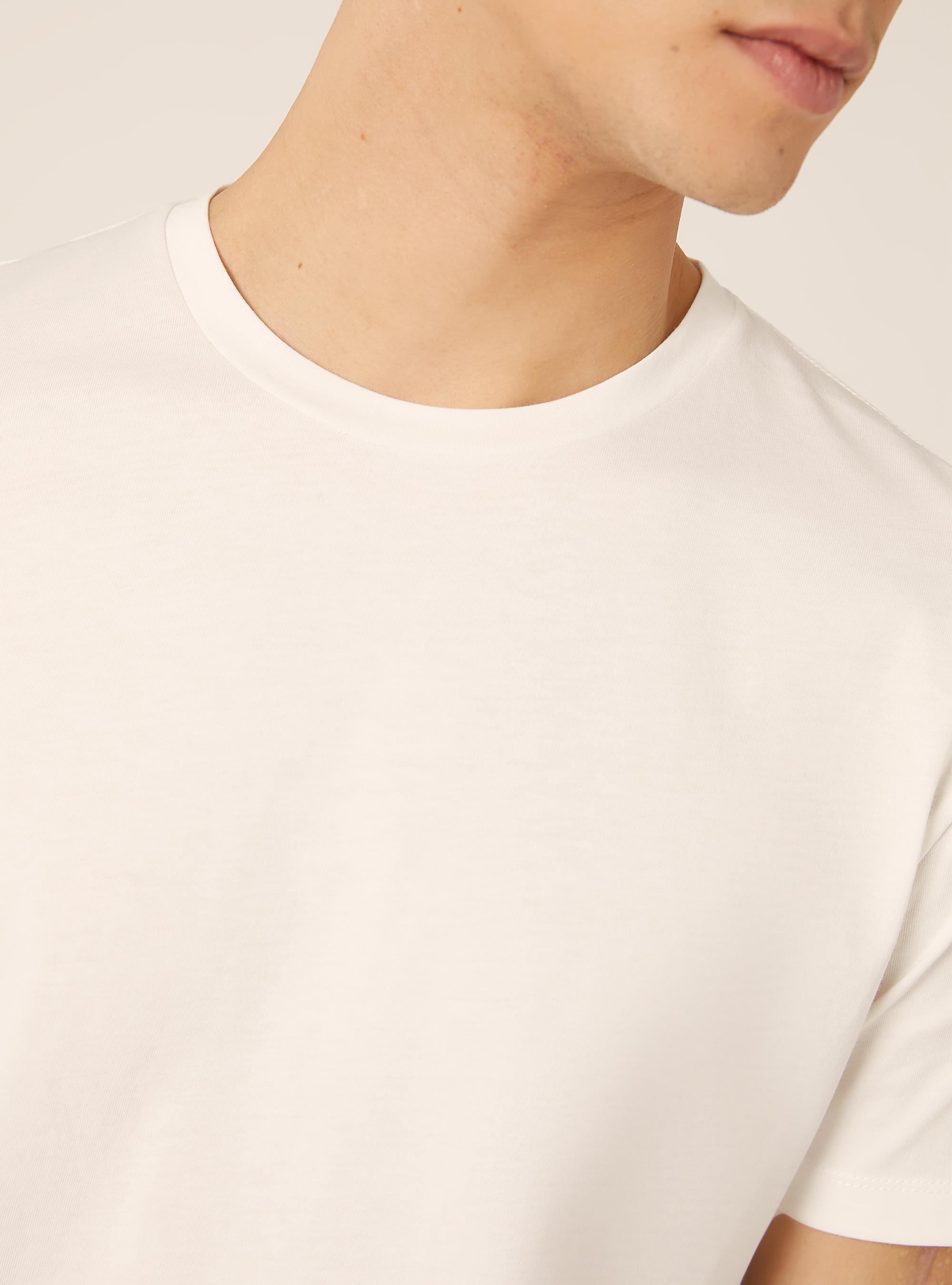 Camiseta de algod&oacute;n Supima, WH2 WHITE