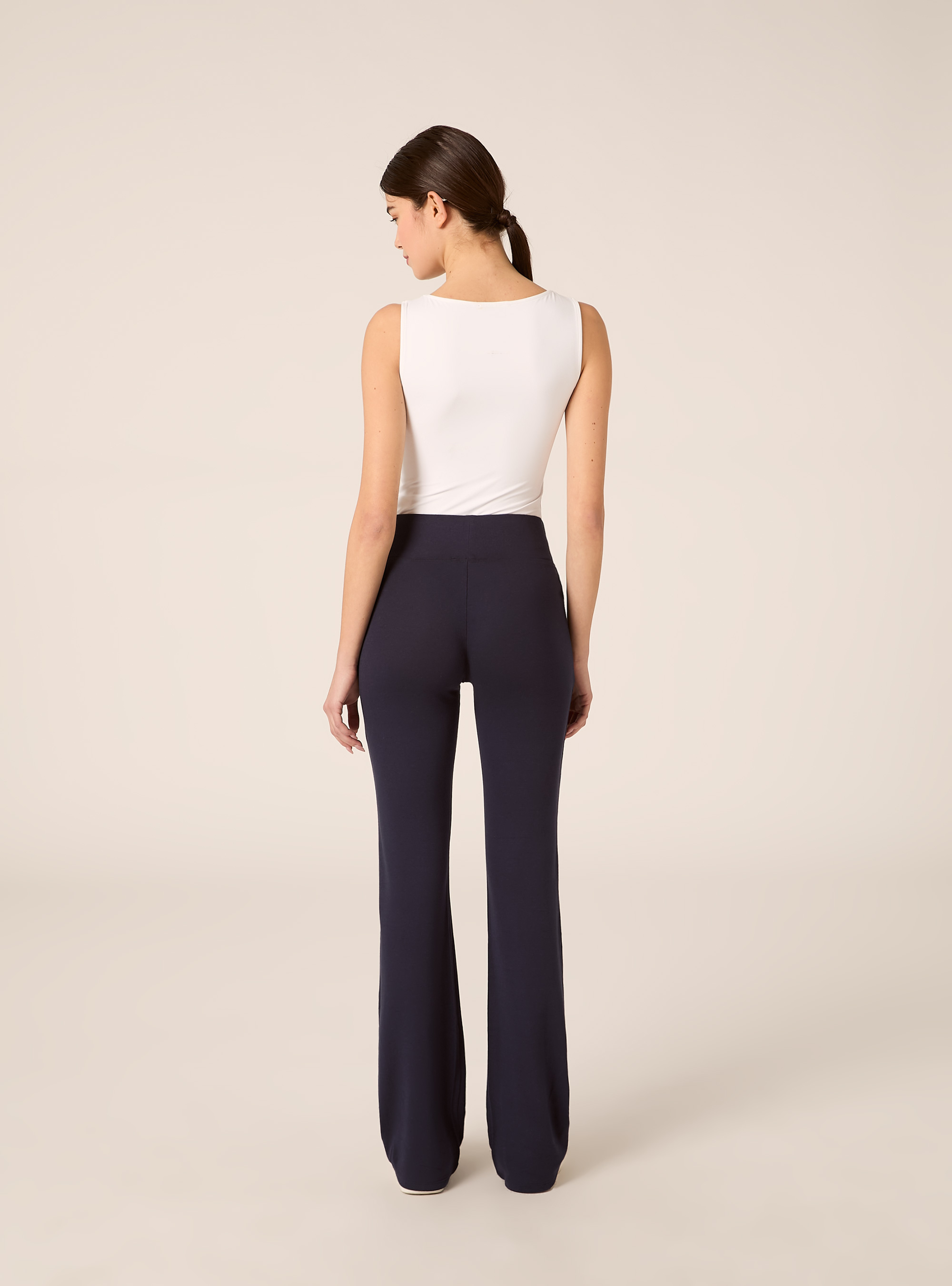 Flared leggings, NA2 NAVY MEDIUM