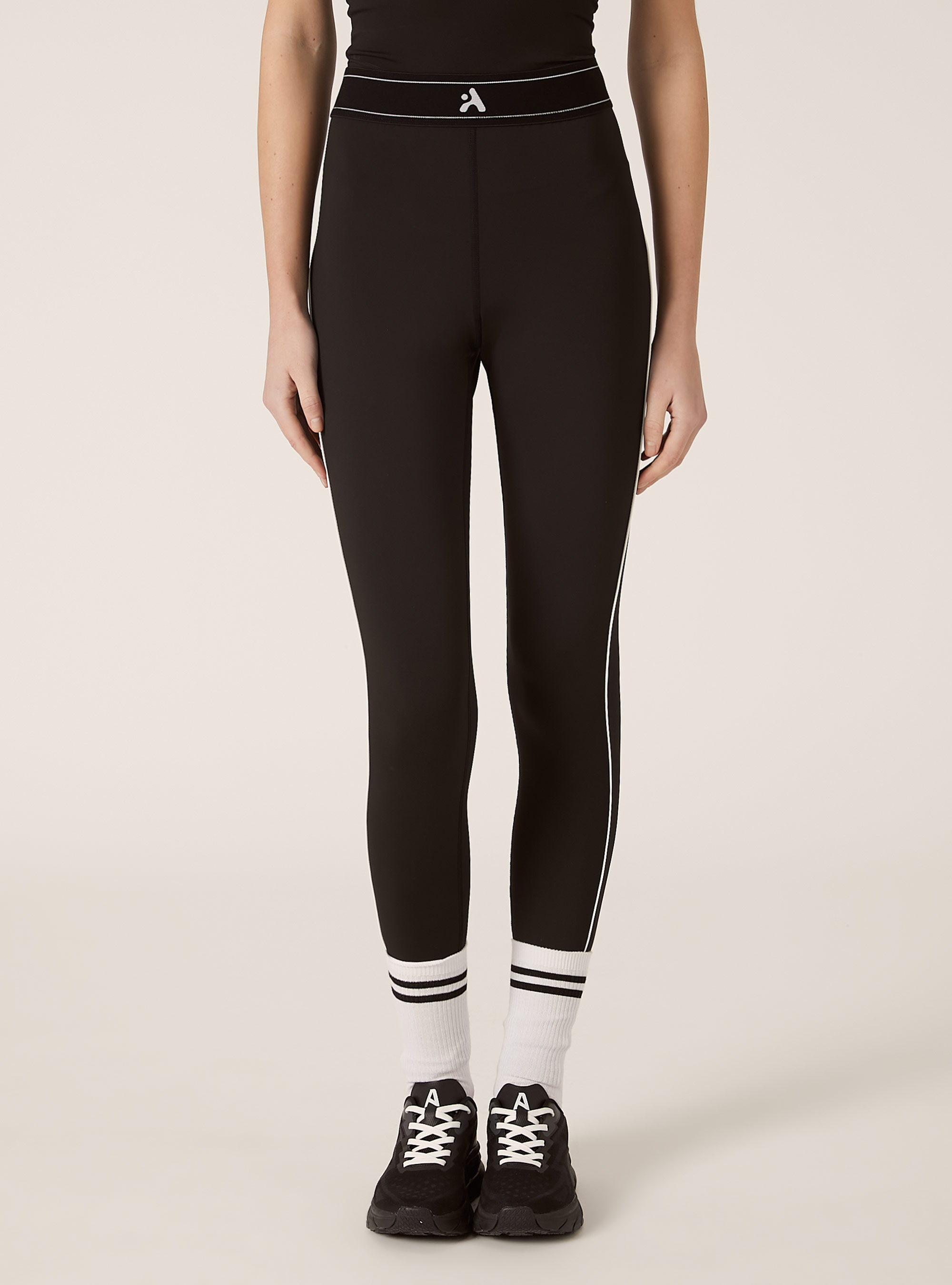 Leggings avec &eacute;lastique, BK1 BLACK