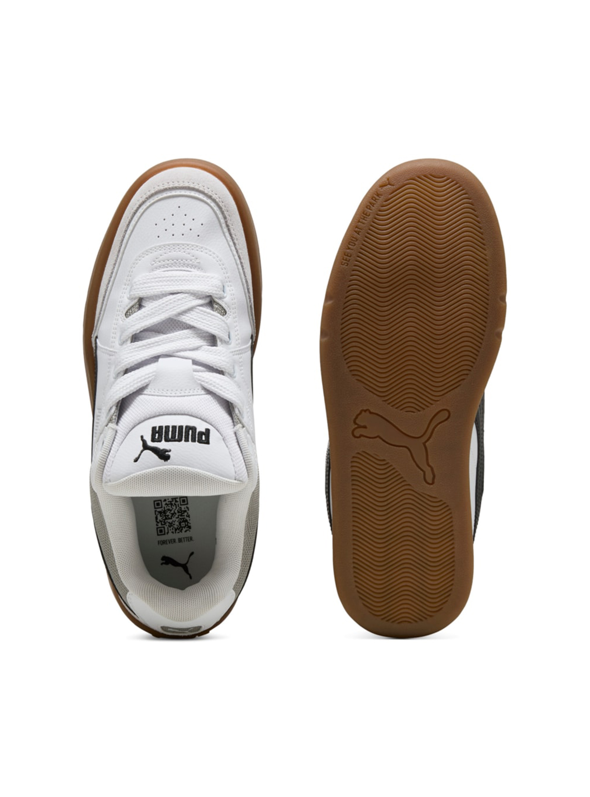 Puma Park Lifestyle SK8 shoes, WHITE/BLACK B71