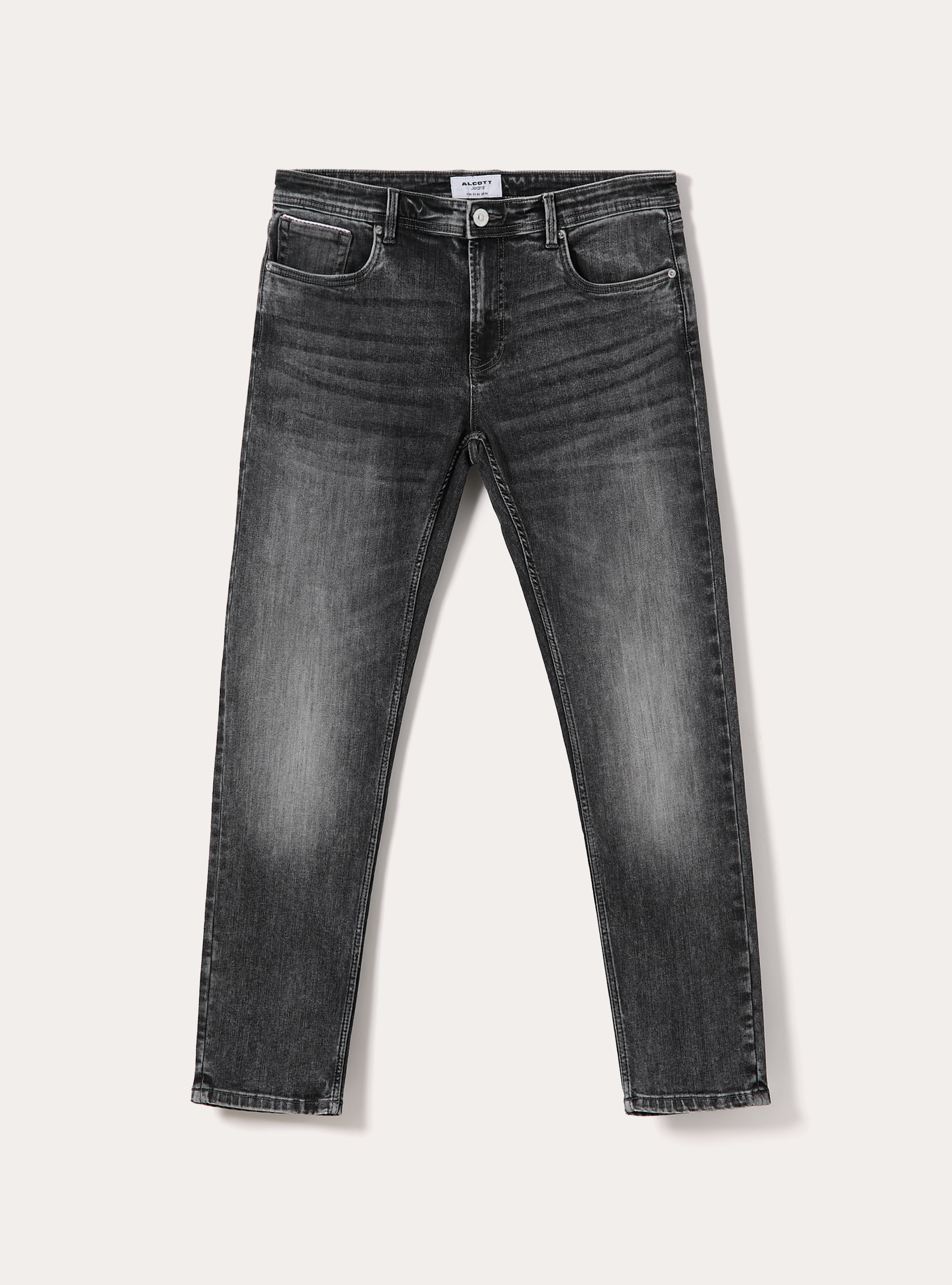 Skinny fit jeans, D000 BLACK