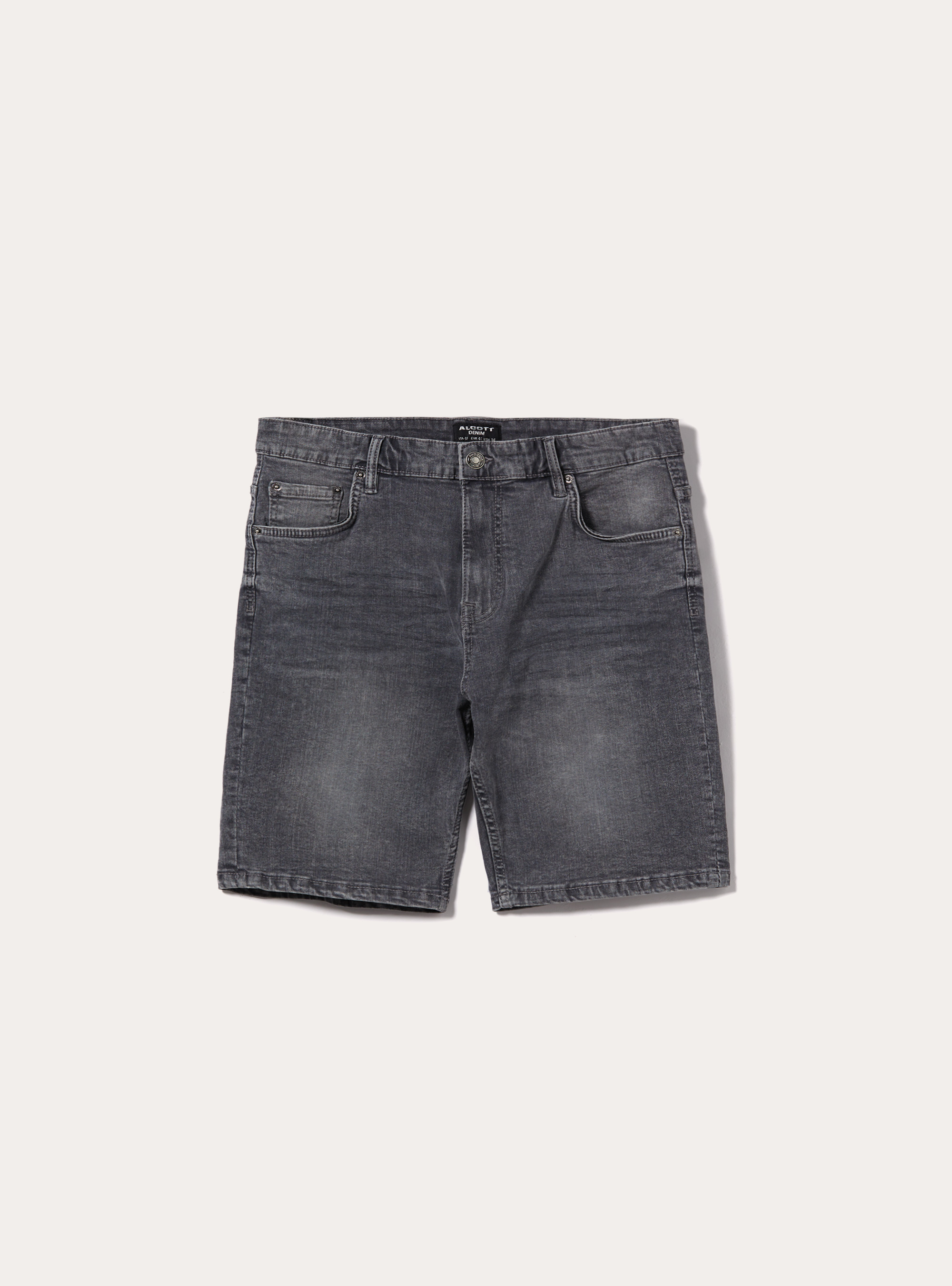 Bermuda carrot in denim stretch, D00G GREY