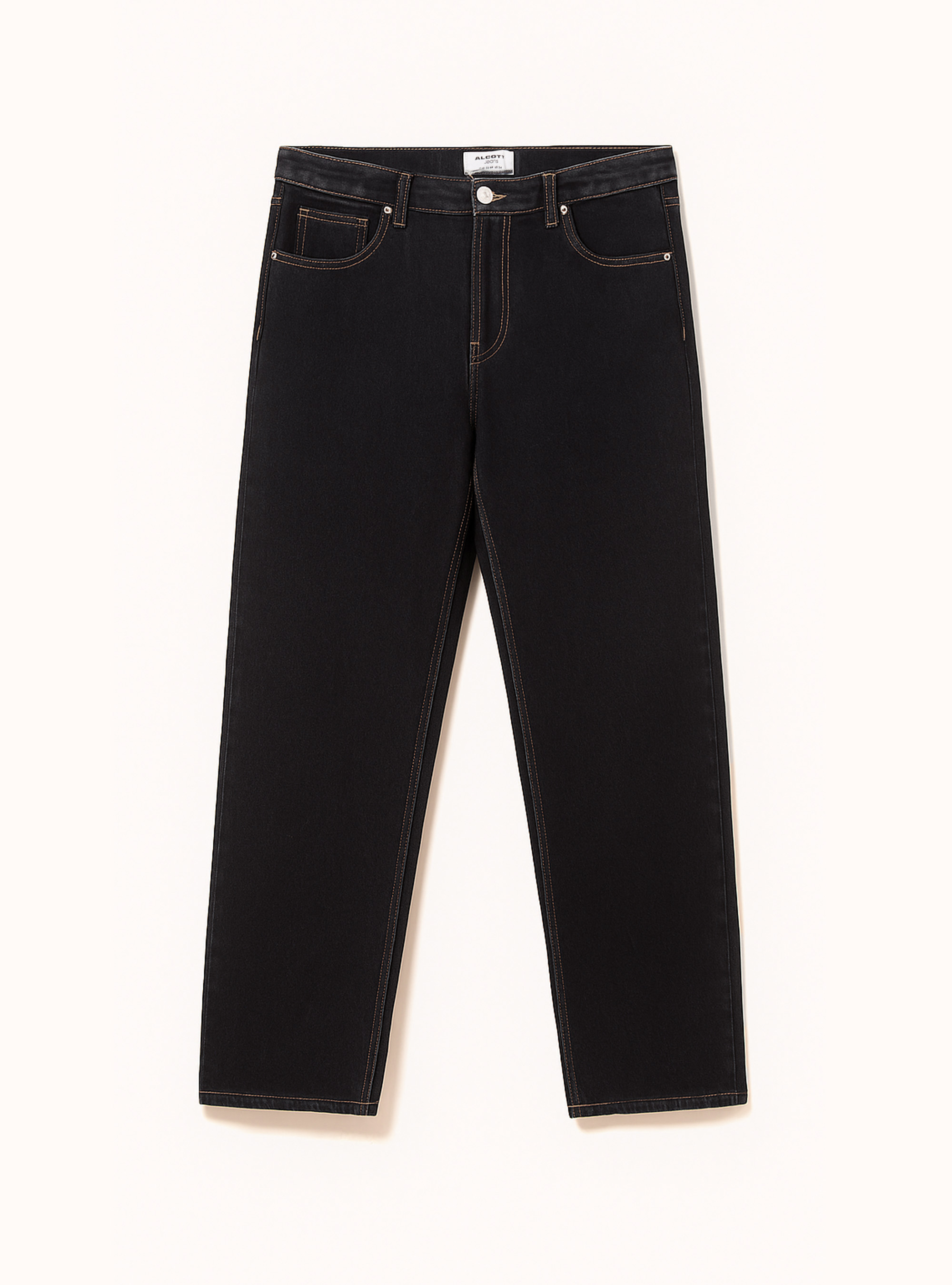 Jeans coupe fusel&eacute;e, D001 DEEP BLUE