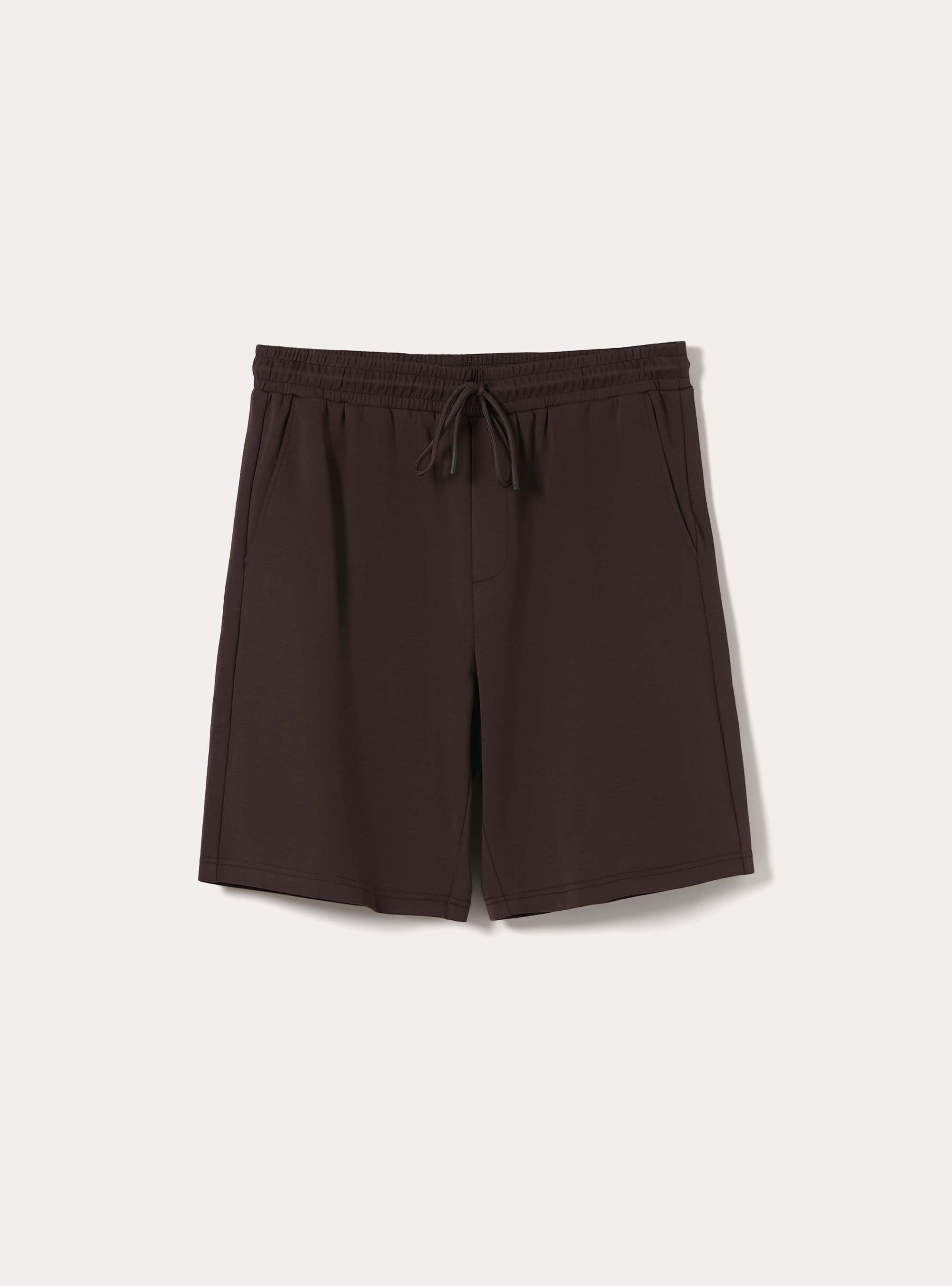 Bermuda AIRes in jersey, MARRONE SCURO