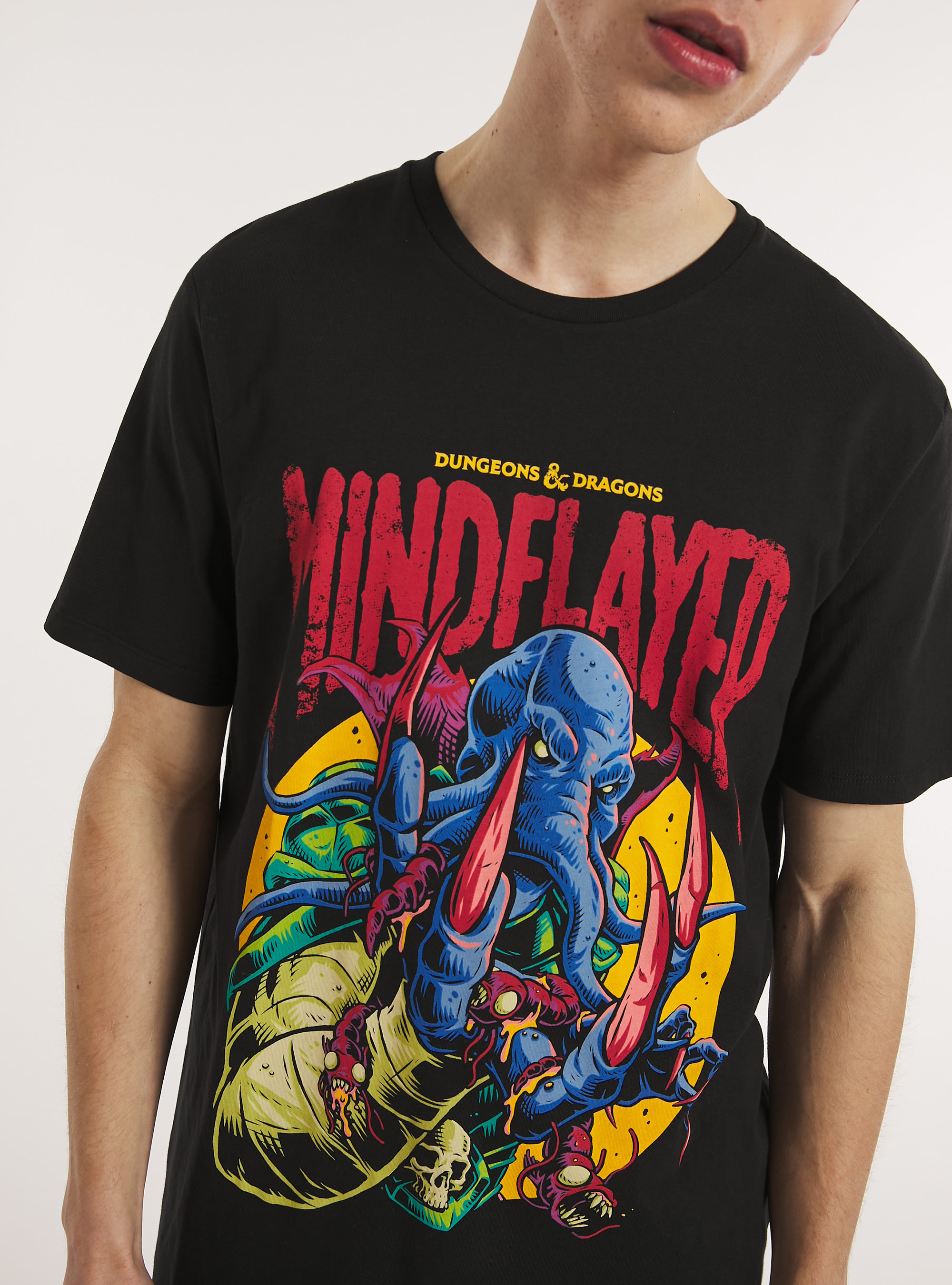 Camiseta Dungeons & Dragons / Alcott, BK1 BLACK