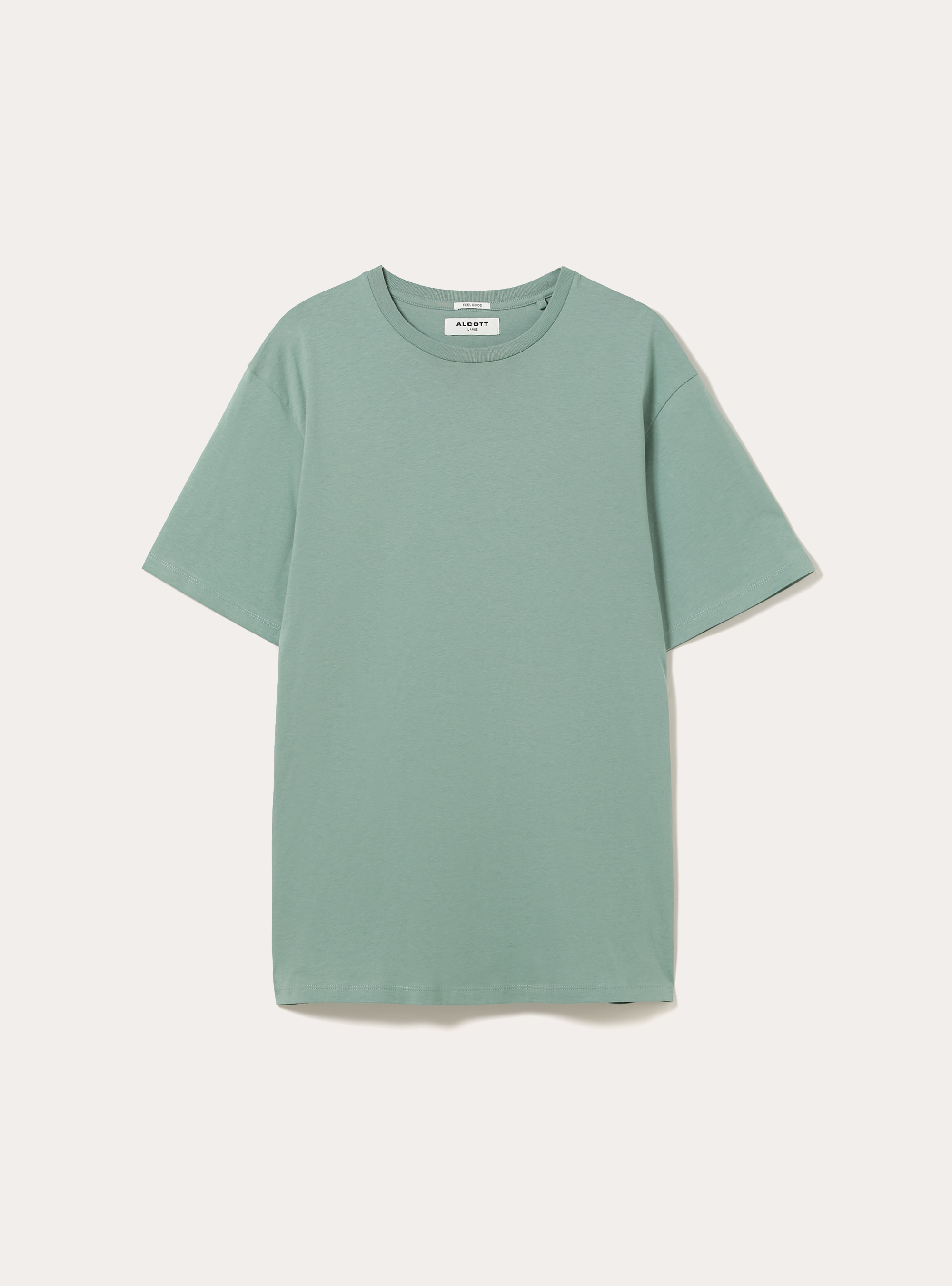 Basic Cotton T-Shirt, KY3 KAKY LIGHT